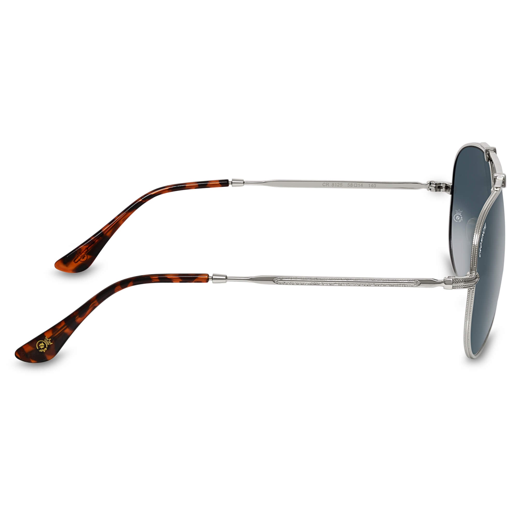 Wingman Silver Black Gradient Pilot Edition Sunglasses