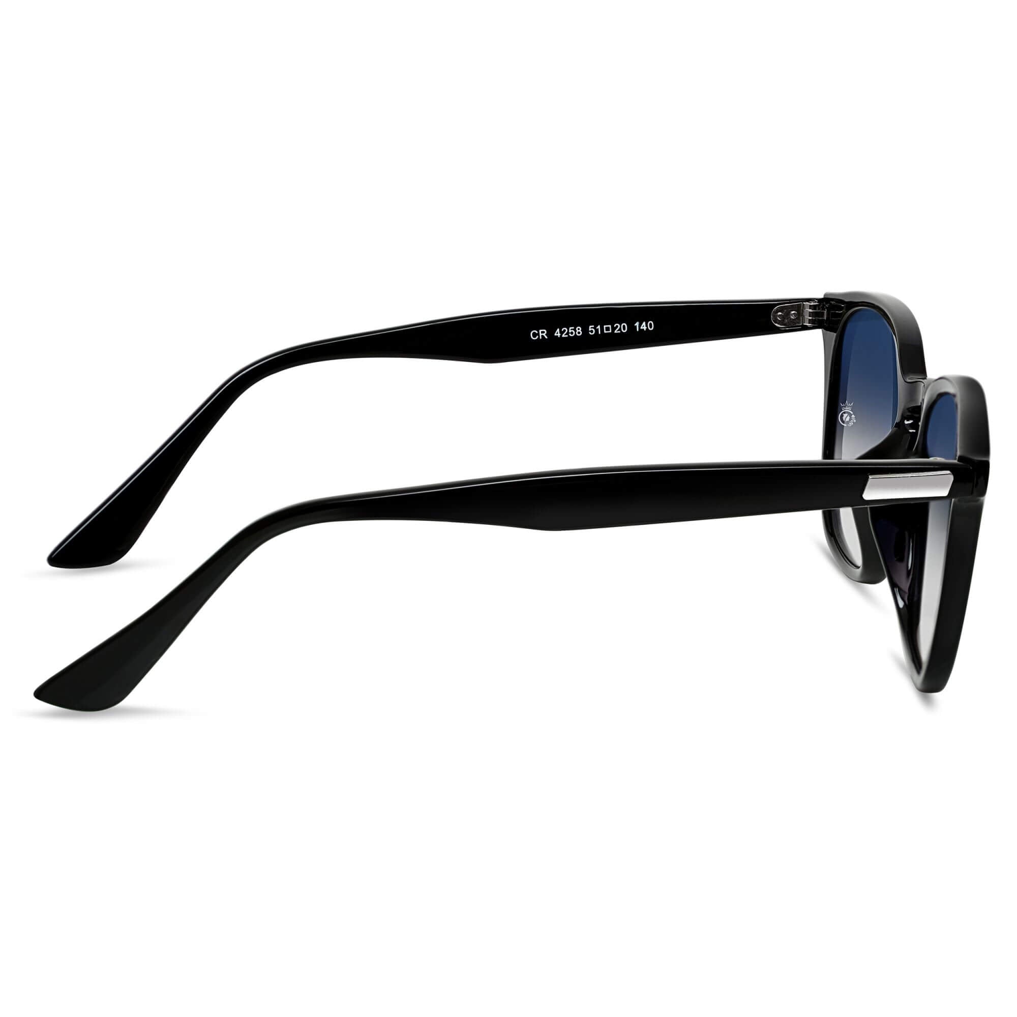 Asgard Black Blue Gradient Square Edition Sunglasses