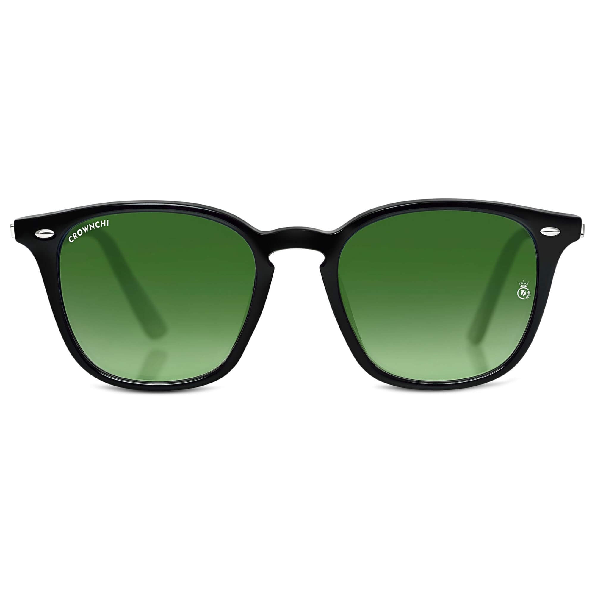 Asgard Black Green Square Edition Sunglasses