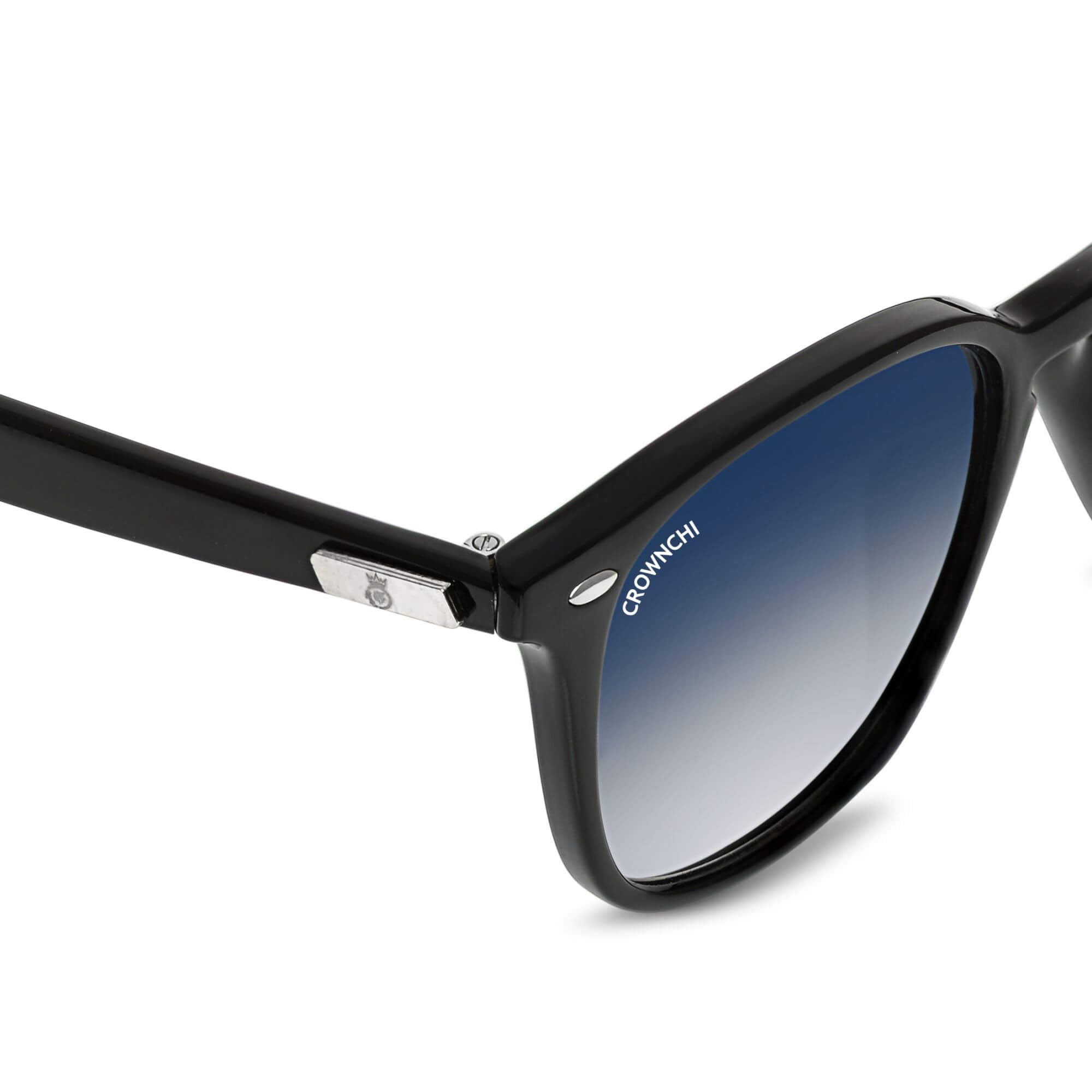 Asgard Black Blue Gradient Square Edition Sunglasses