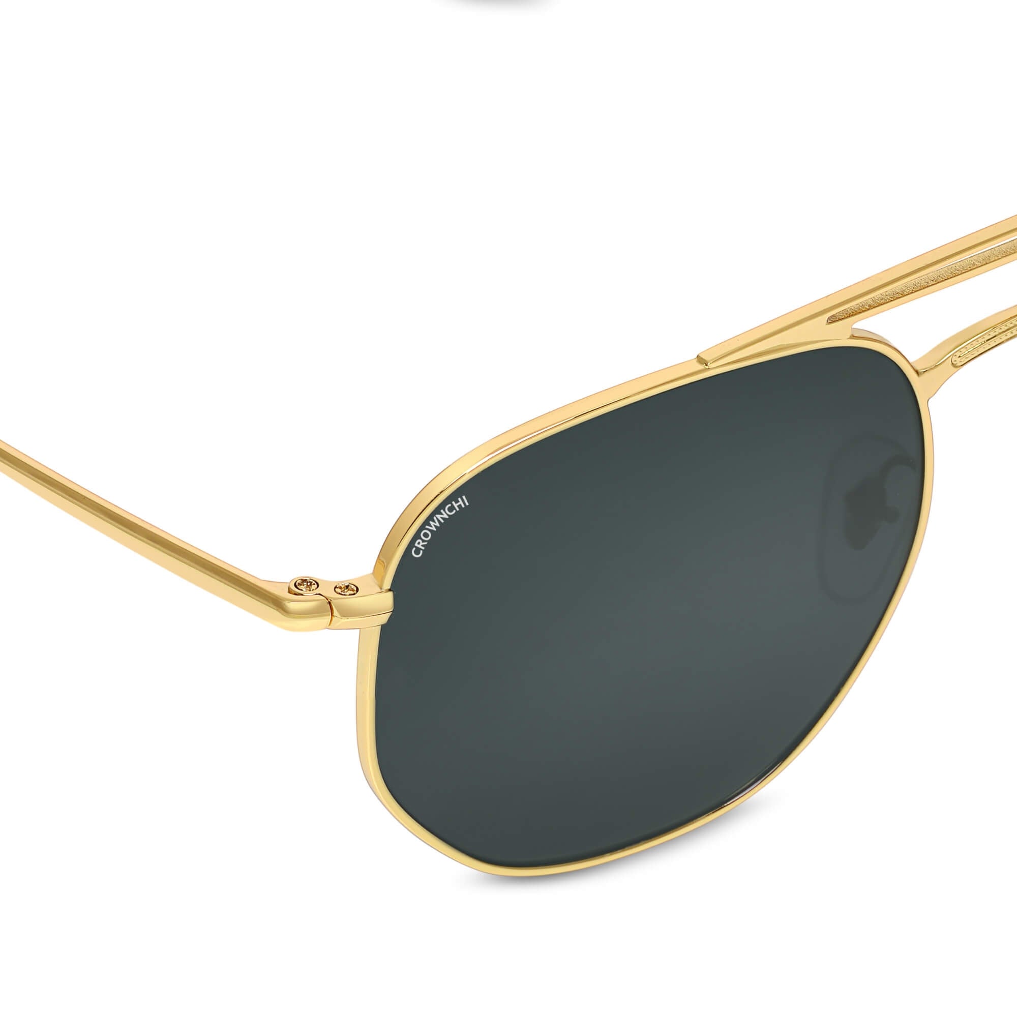 Moscow Gold Black Round Edition Sunglasses