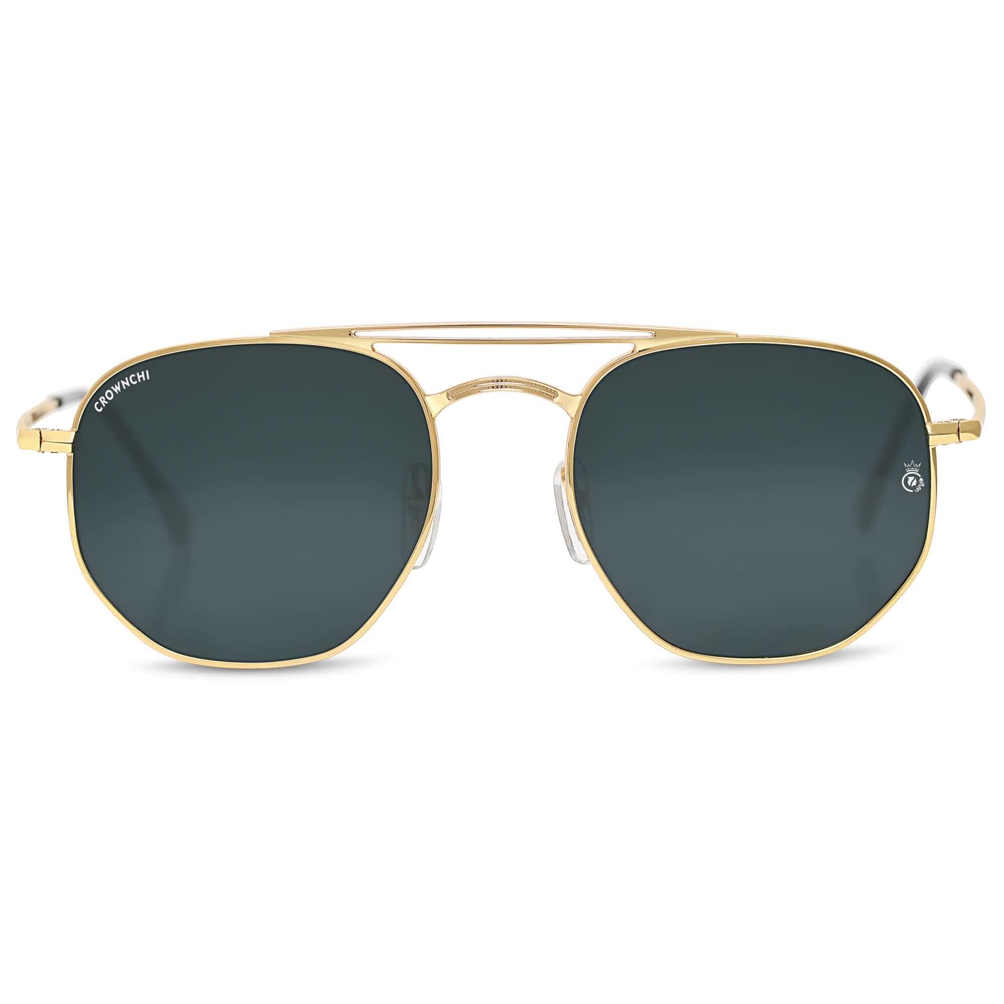 Moscow Gold Black Round Edition Sunglasses