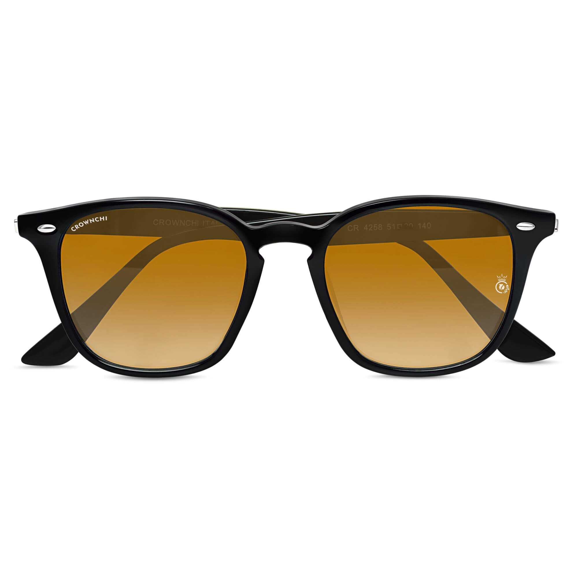 Asgard Black Brown Square Edition Sunglasses