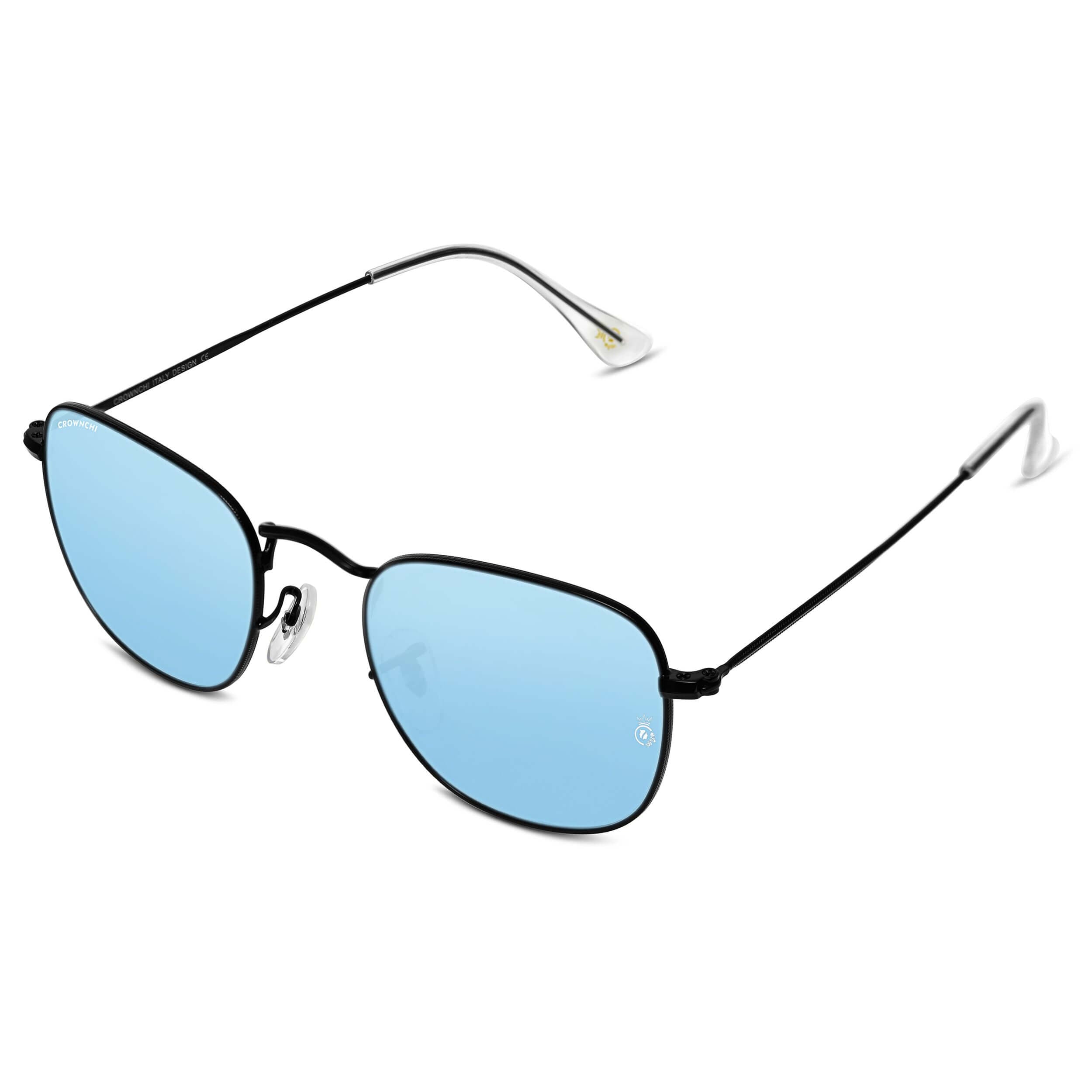 Lucas Black Blue Round Edition Sunglasses