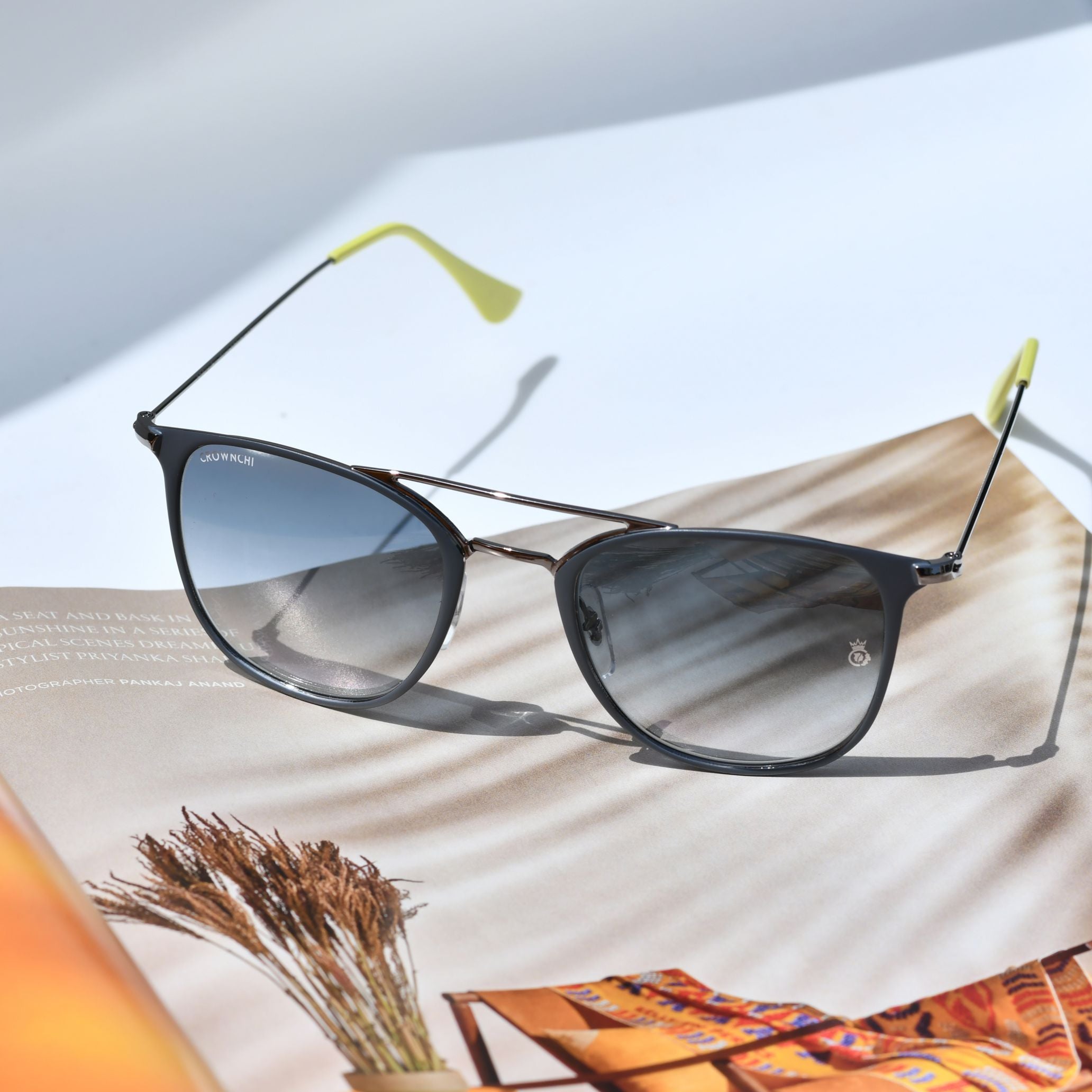 Kepler Gun Black Gradient Square Edition Sunglasses