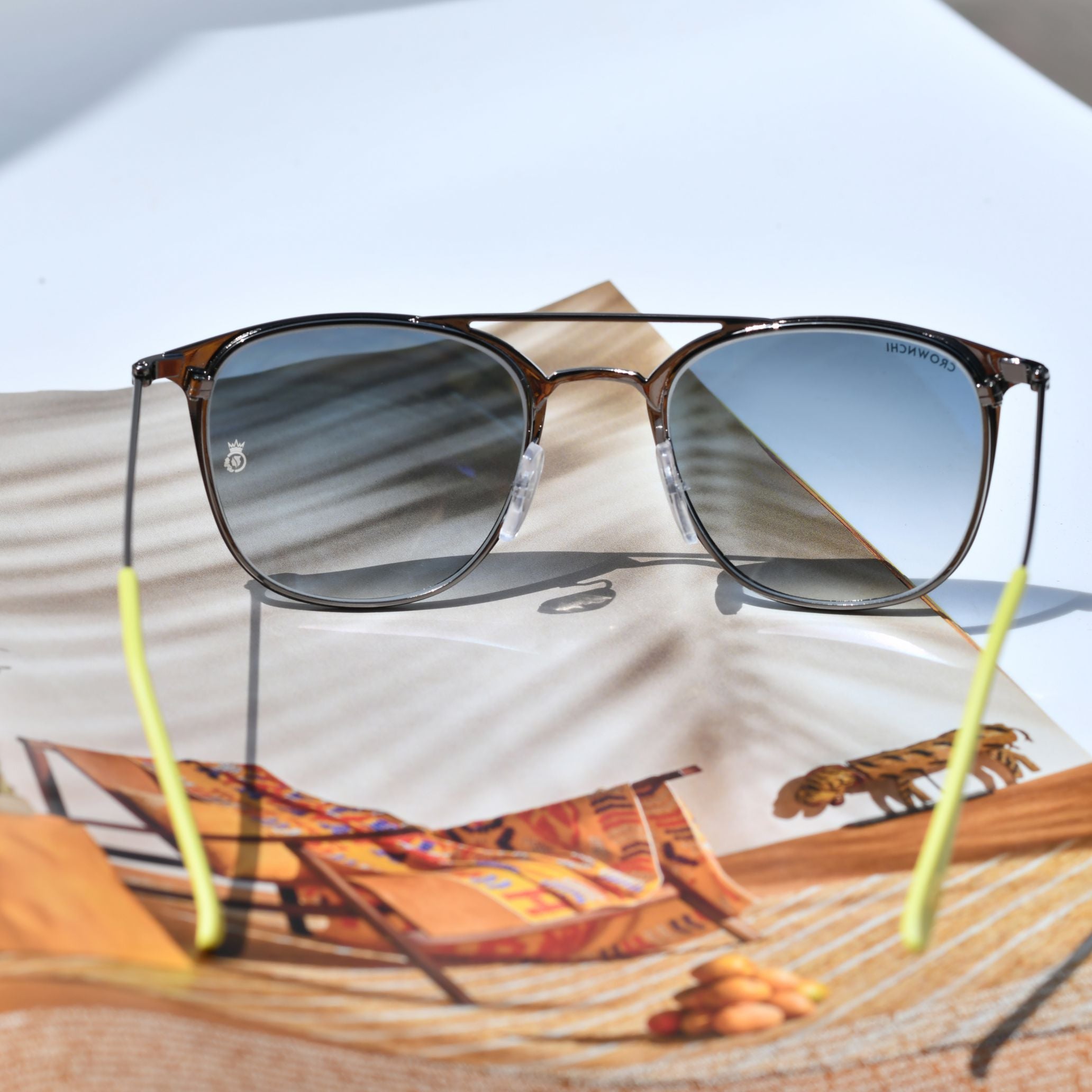 Kepler Gun Black Gradient Square Edition Sunglasses