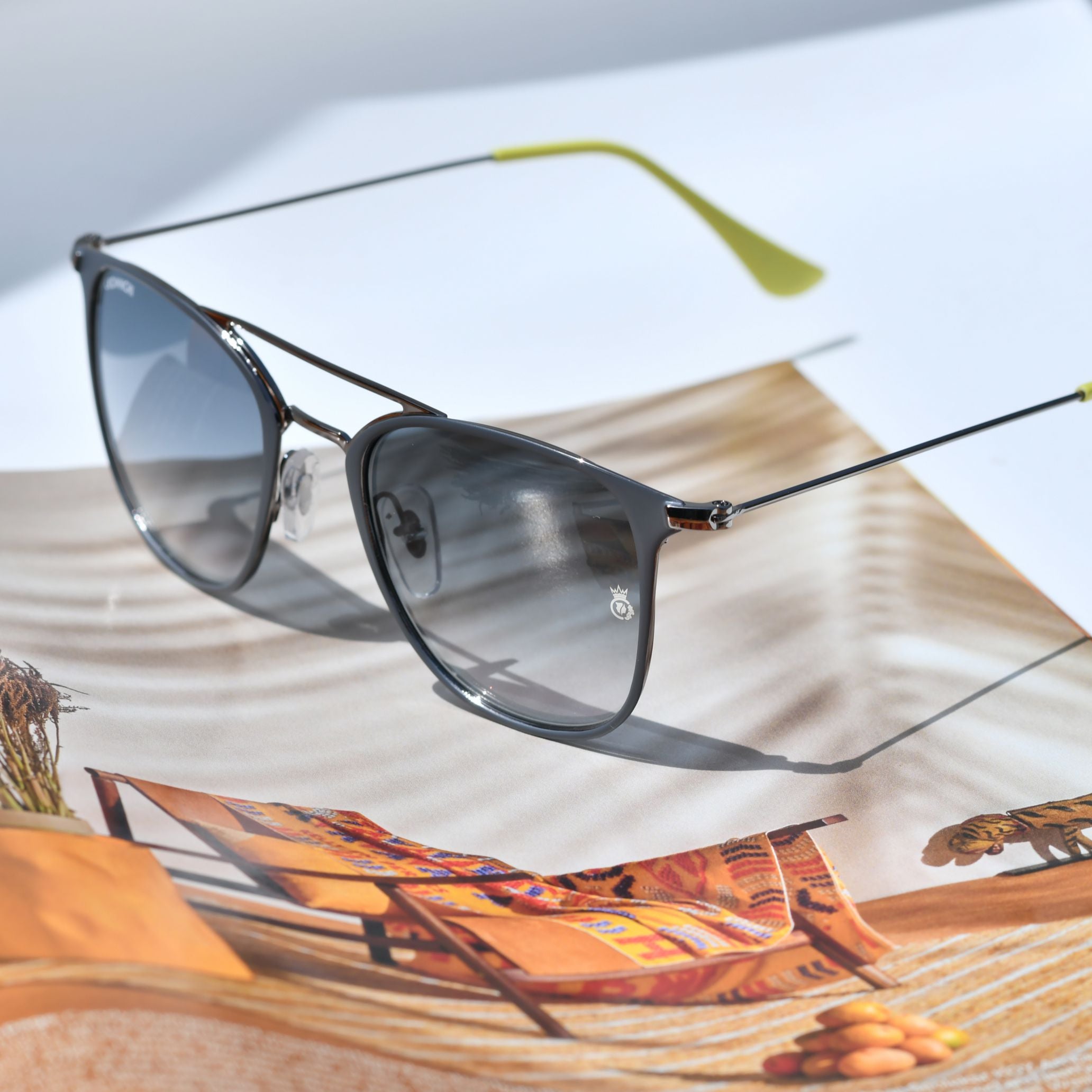 Kepler Gun Black Gradient Square Edition Sunglasses