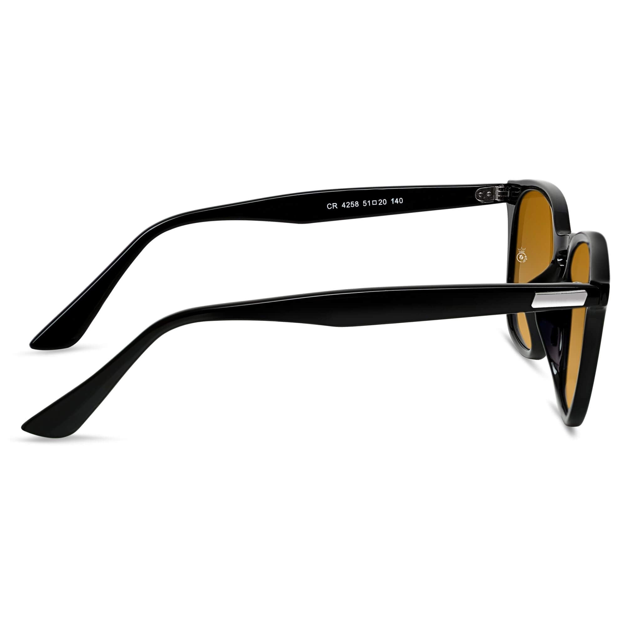 Asgard Black Brown Square Edition Sunglasses