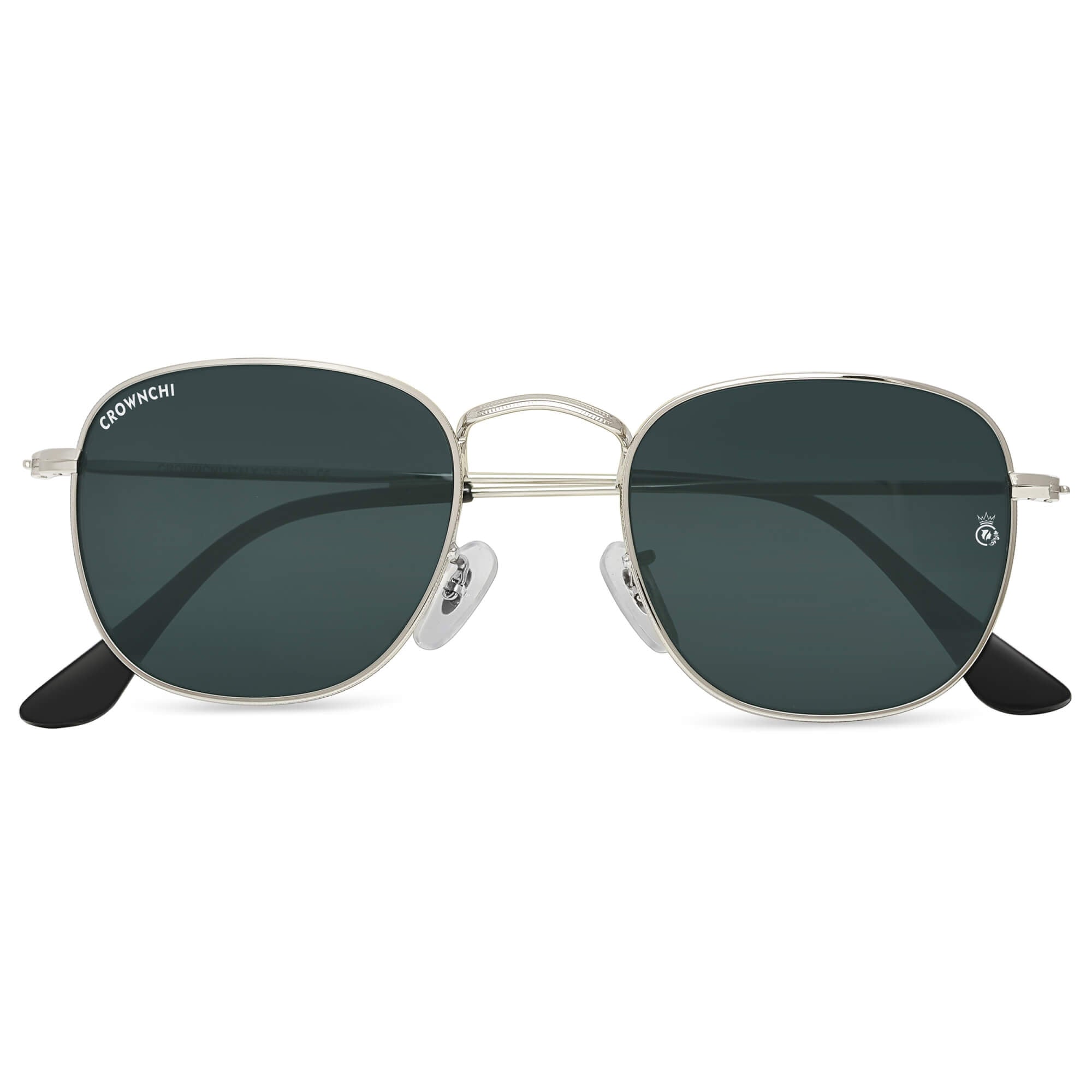 Lucas Silver Black Round Edition Sunglasses