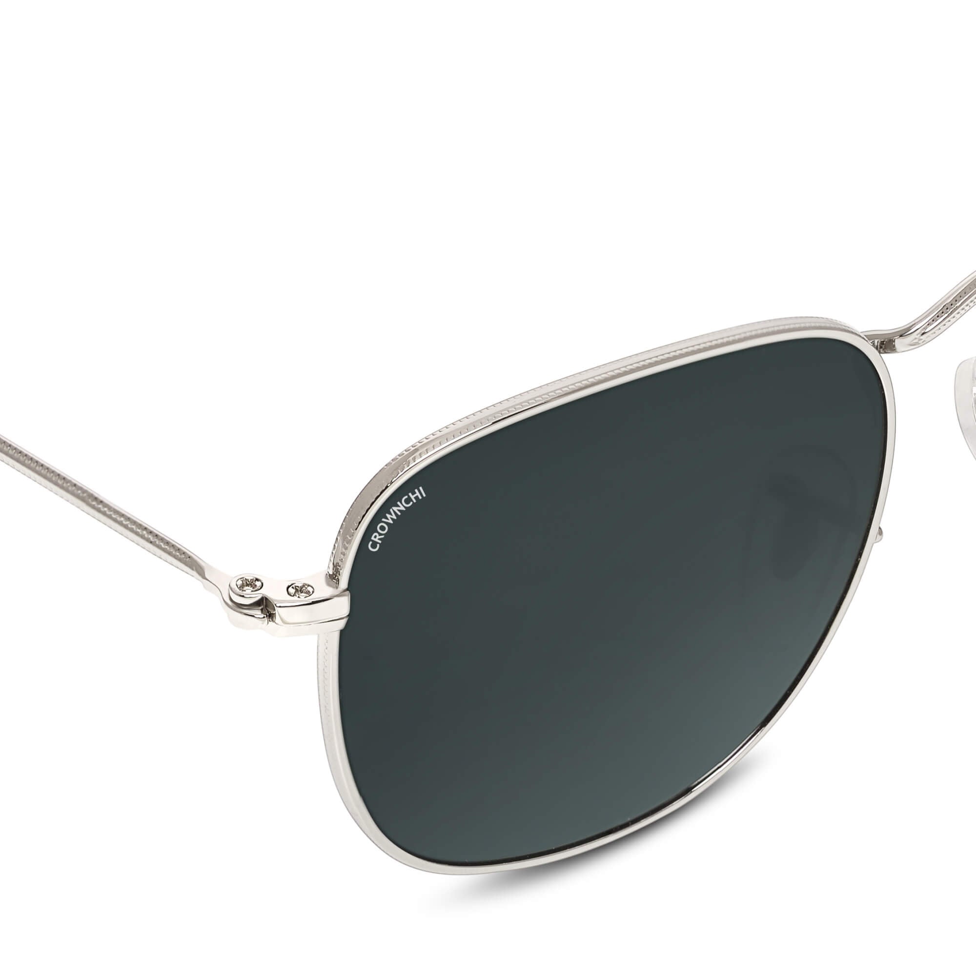 Lucas Silver Black Round Edition Sunglasses