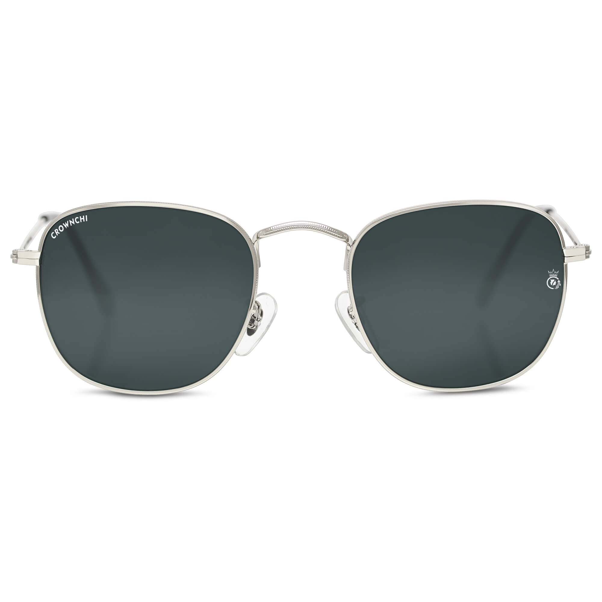 Lucas Silver Black Round Edition Sunglasses