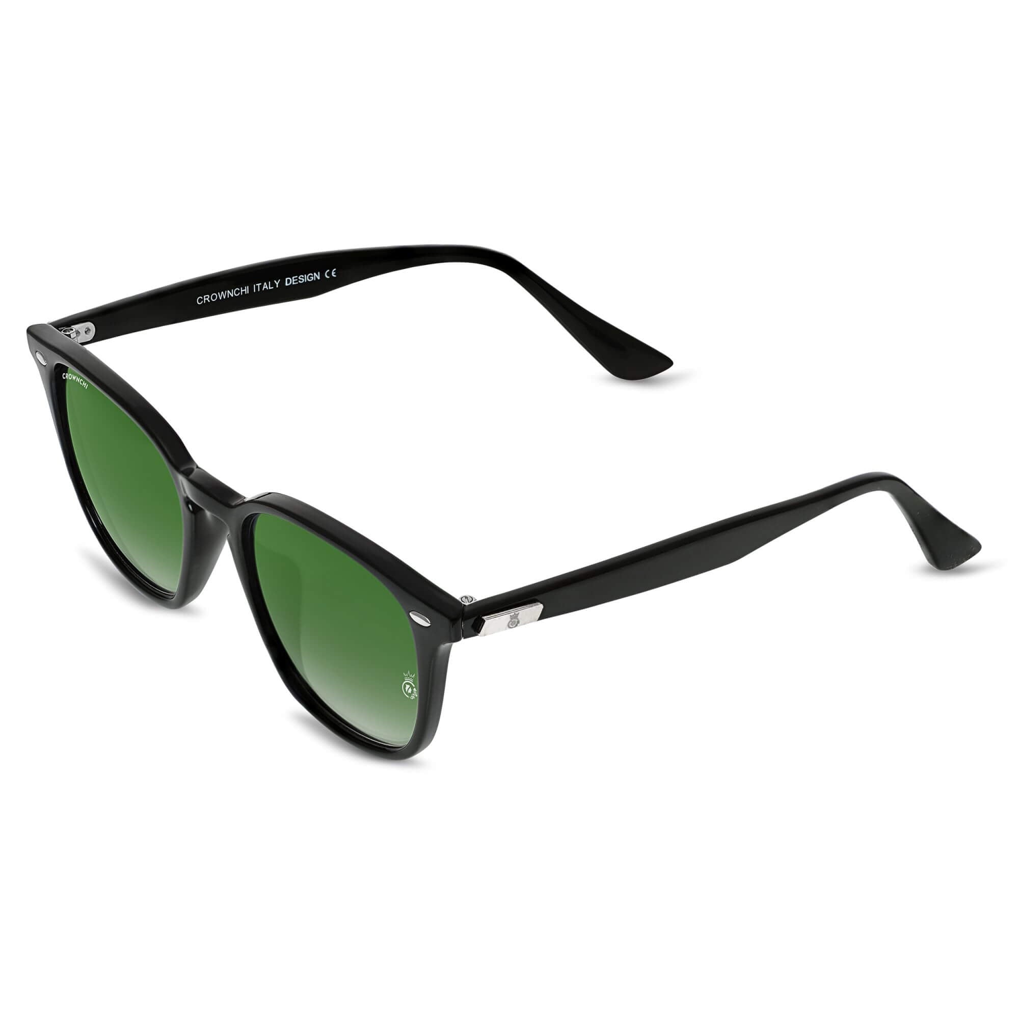 Asgard Black Green Square Edition Sunglasses