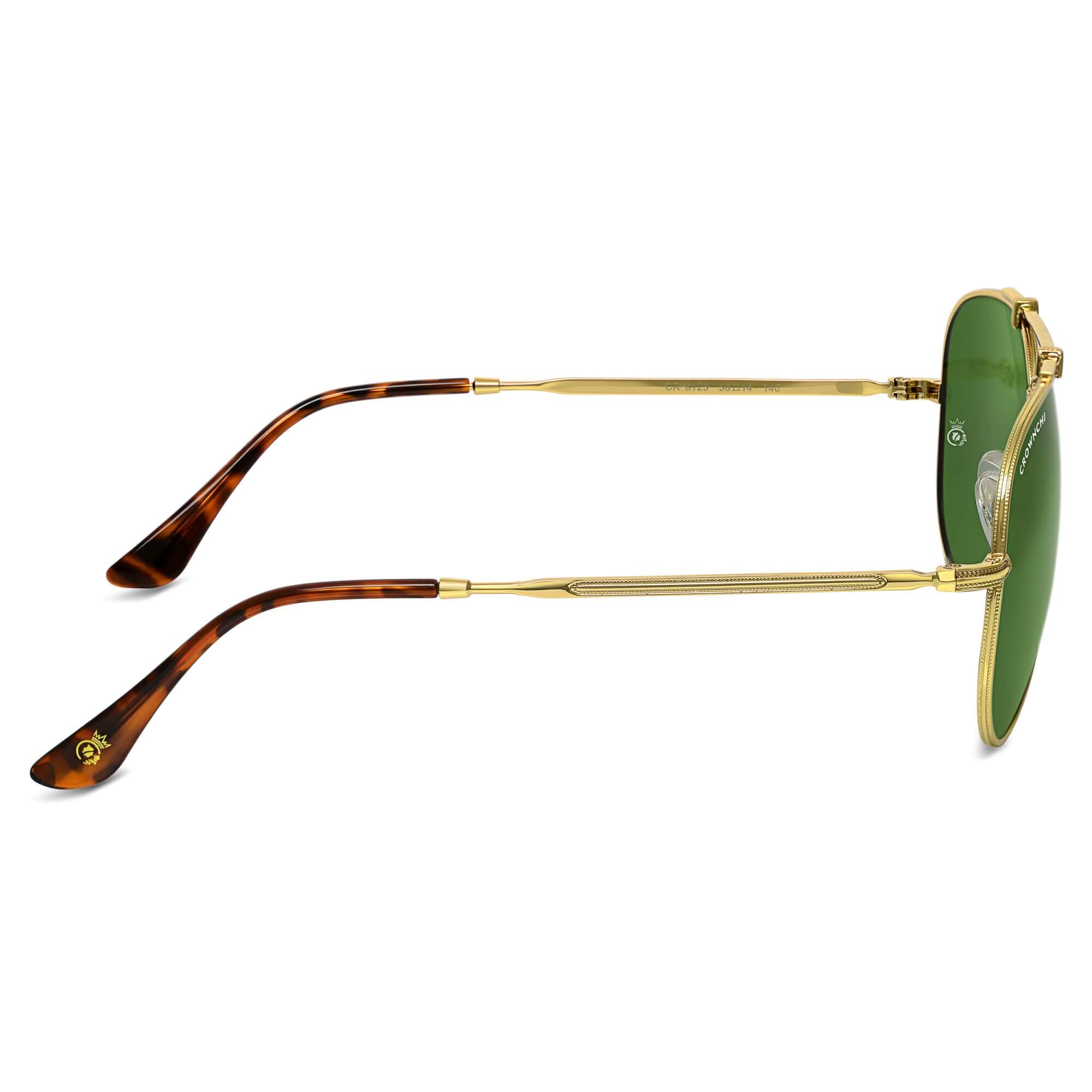 Wingman Gold Green Pilot Edition Sunglasses