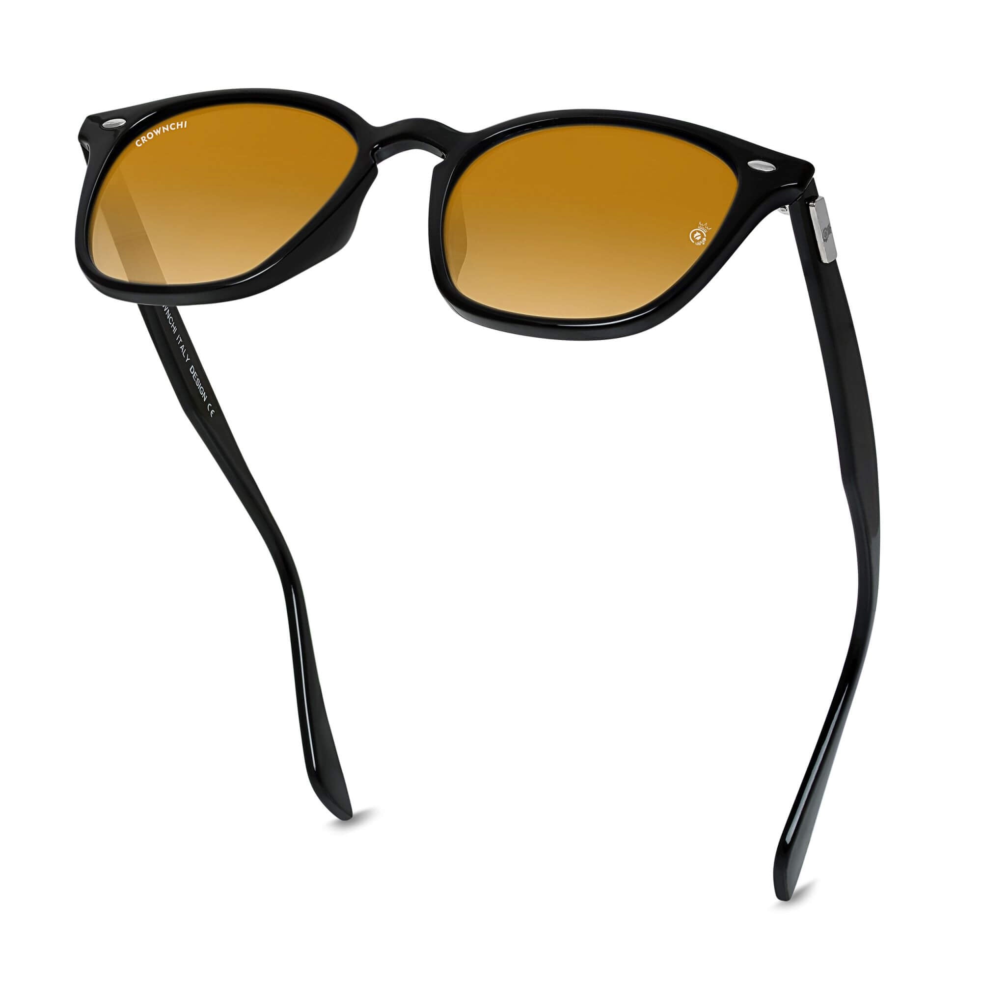 Asgard Black Brown Square Edition Sunglasses