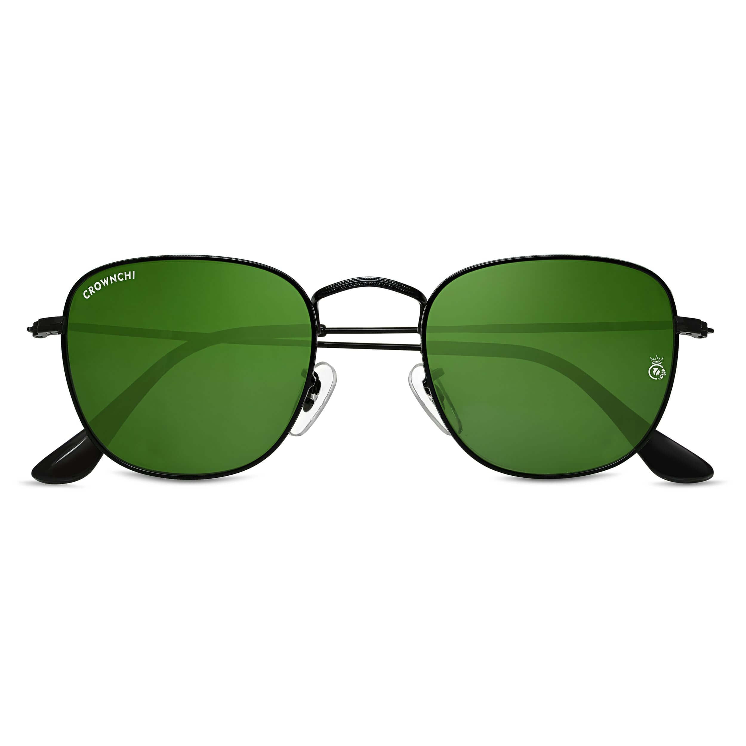 Lucas Black Green Round Edition Sunglasses