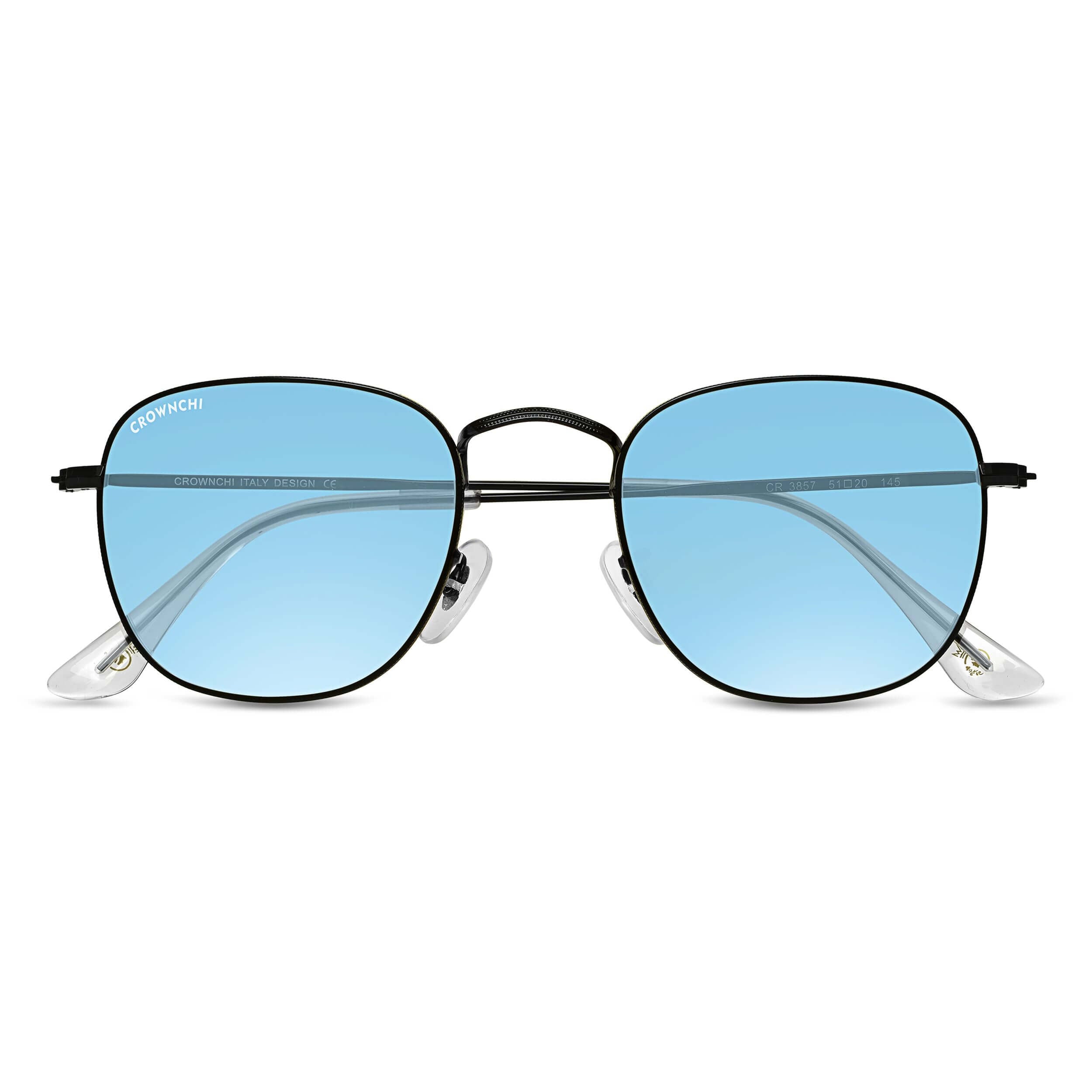 Lucas Black Blue Round Edition Sunglasses