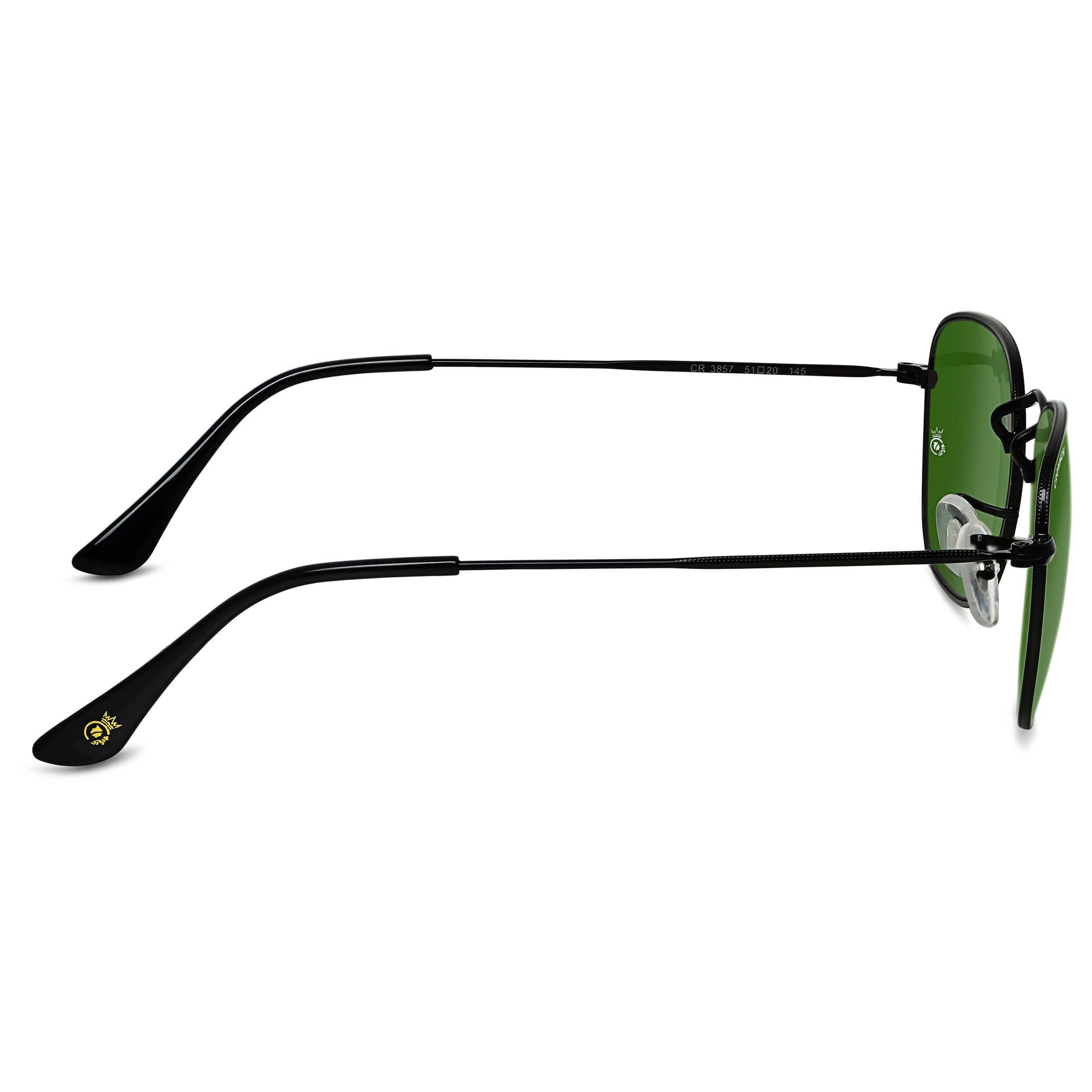 Lucas Black Green Round Edition Sunglasses