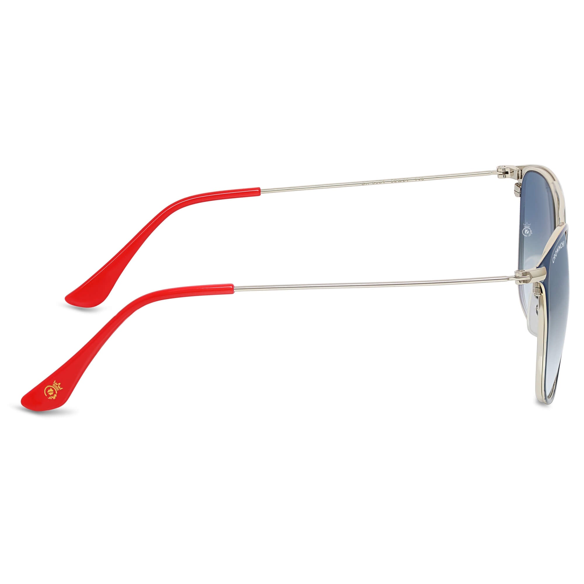 Kepler Silver Blue Gradient Square Edition Sunglasses