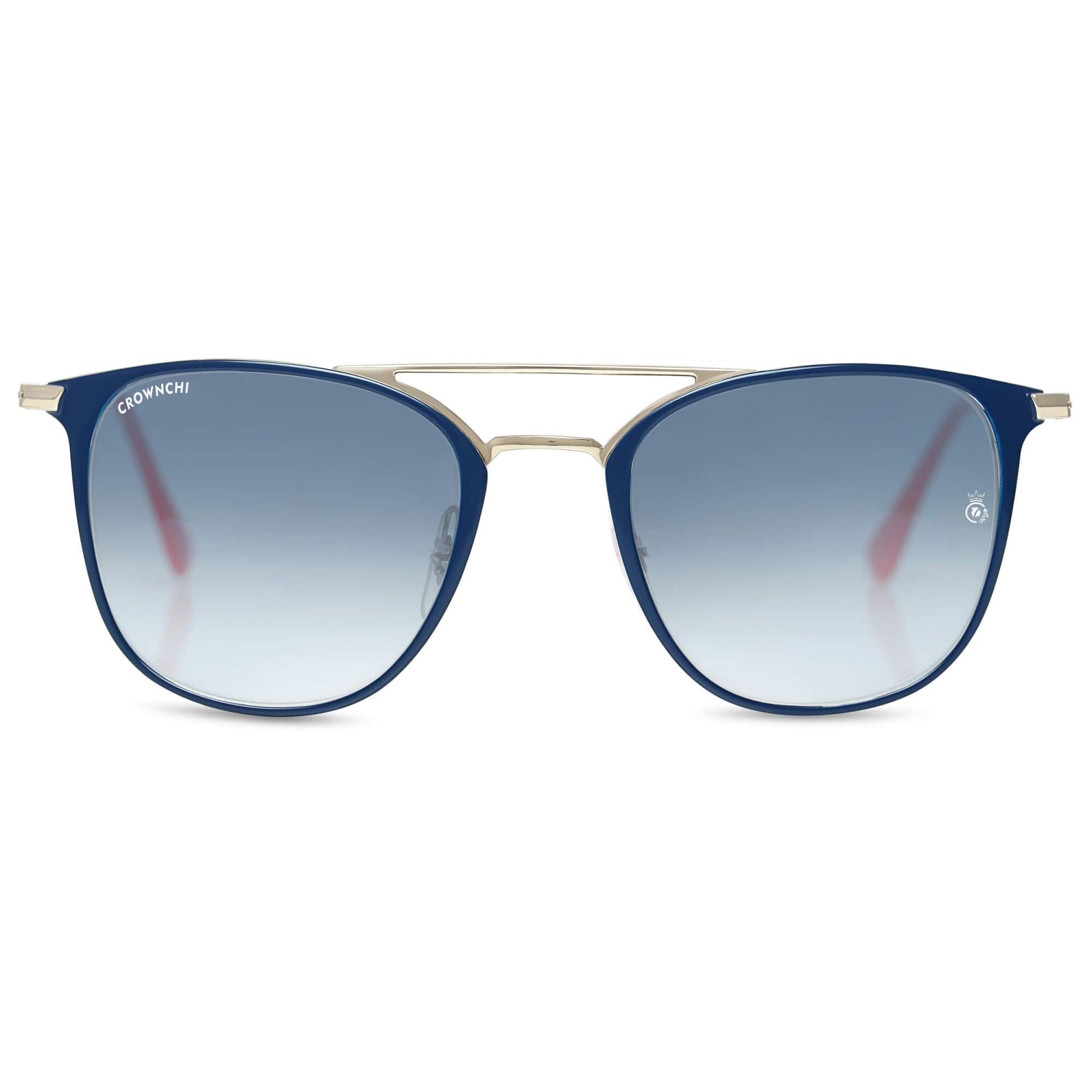 Kepler Silver Blue Gradient Square Edition Sunglasses