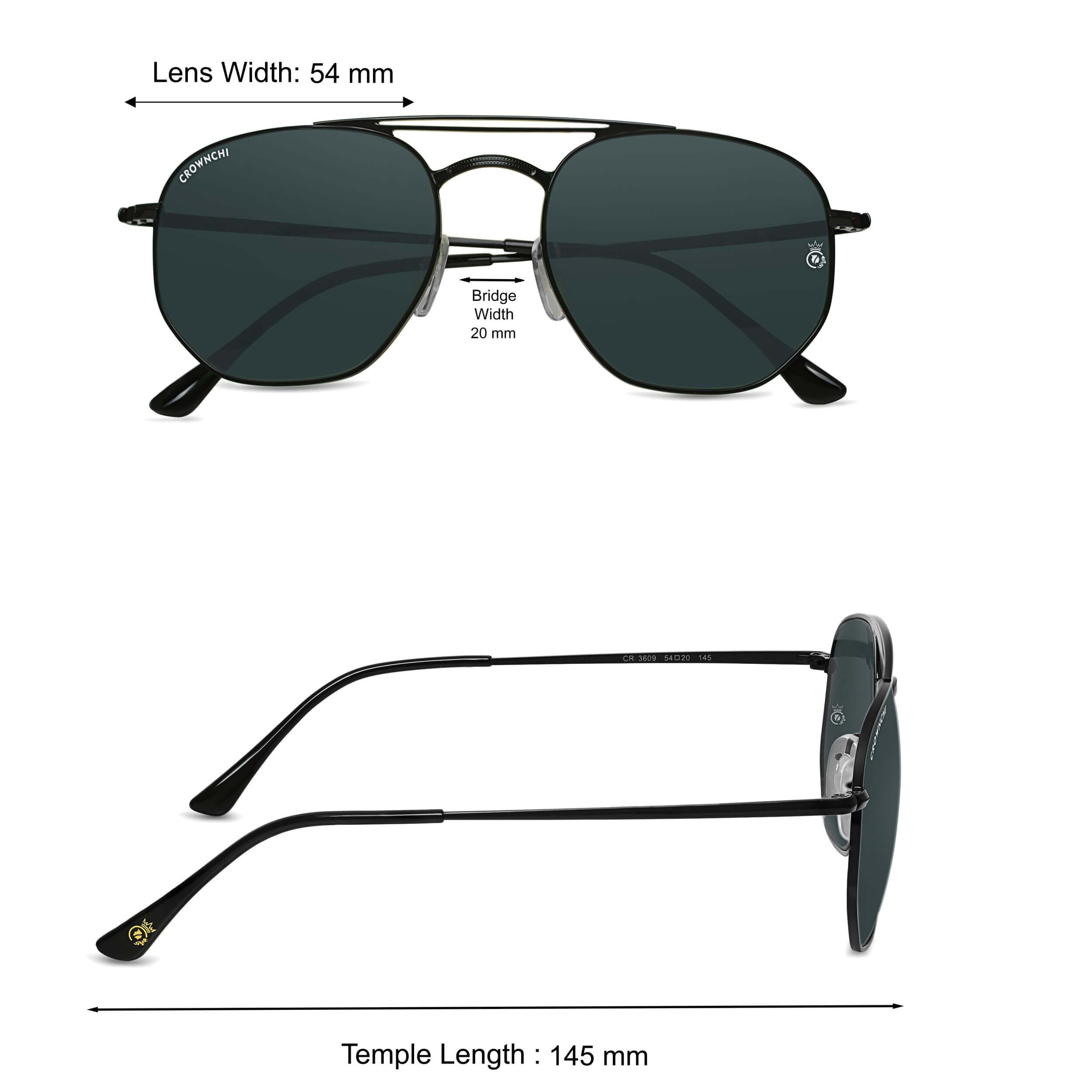 Moscow Black Round Edition Sunglasses