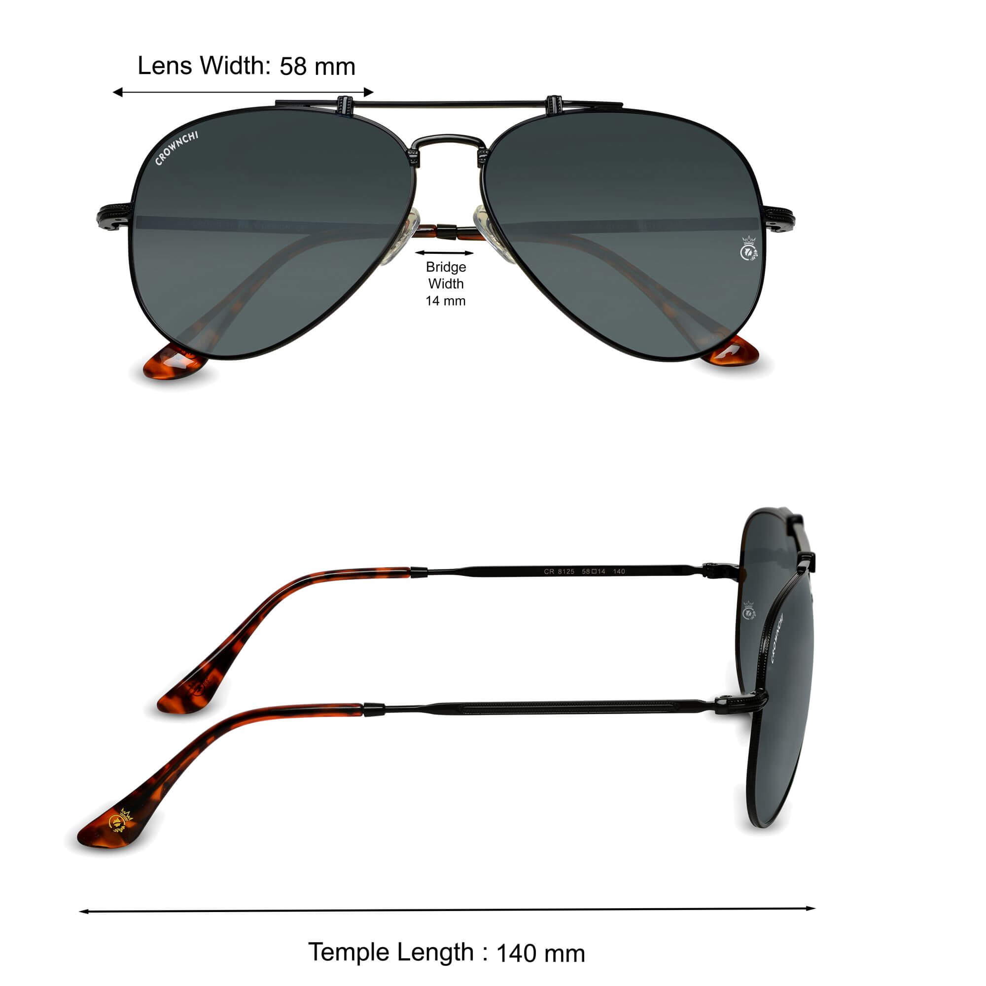 Wingman Black Pilot Edition Sunglasses