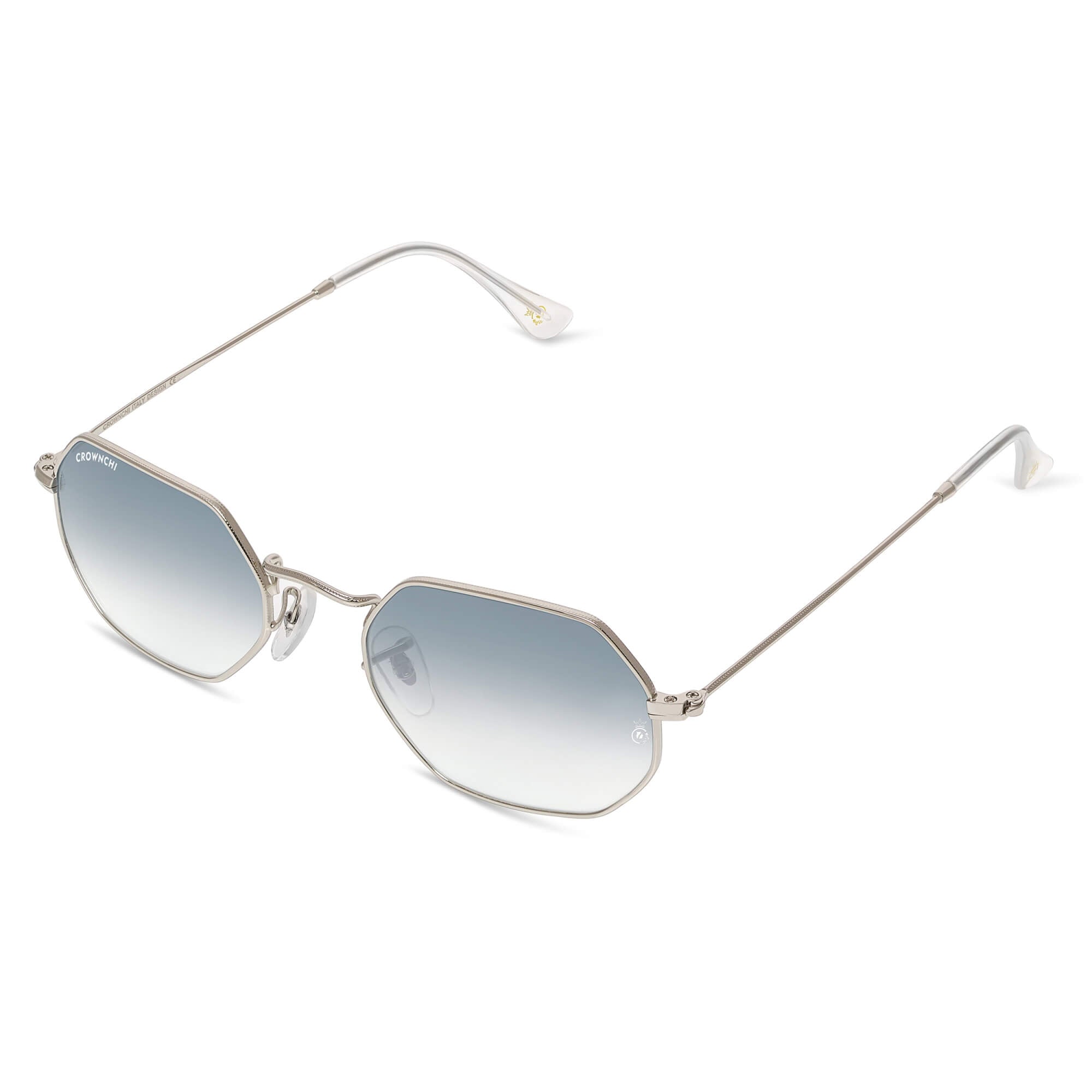 Marcus Silver Black Gradient Rectangle Edition Sunglasses