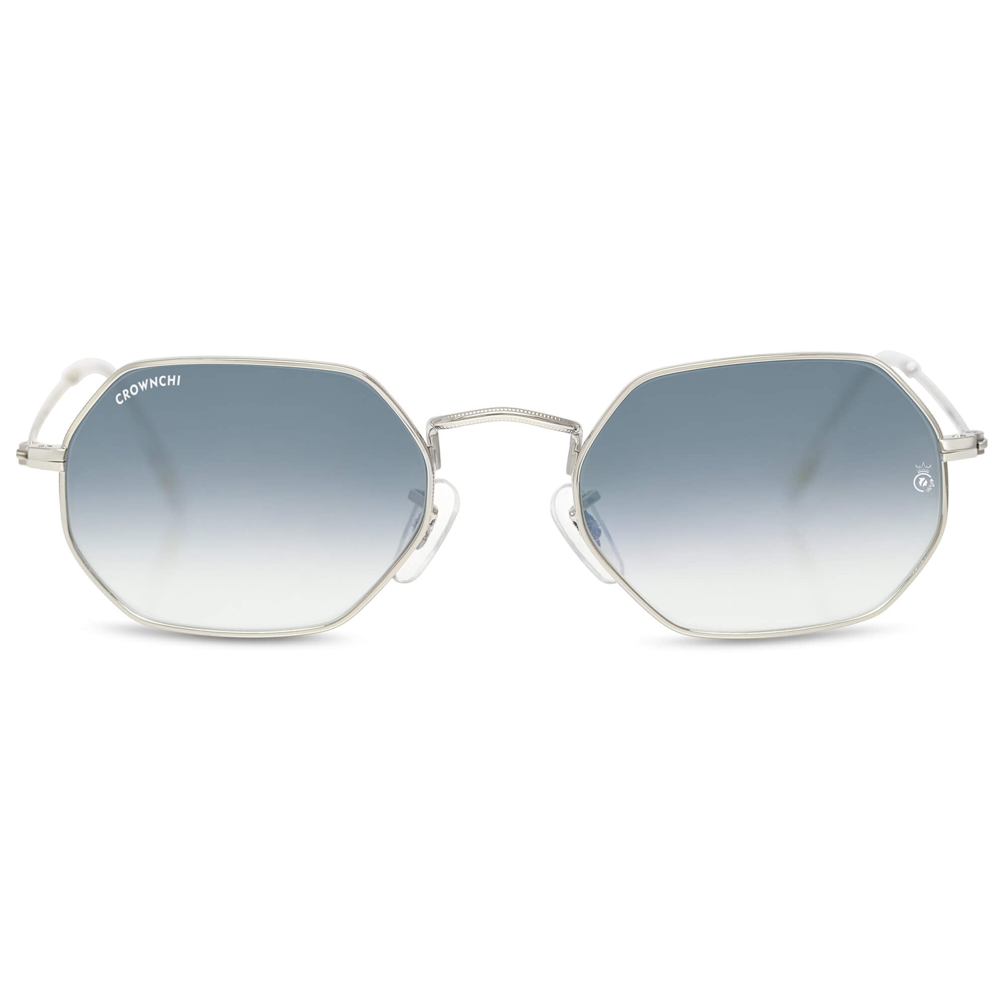 Marcus Silver Black Gradient Rectangle Edition Sunglasses