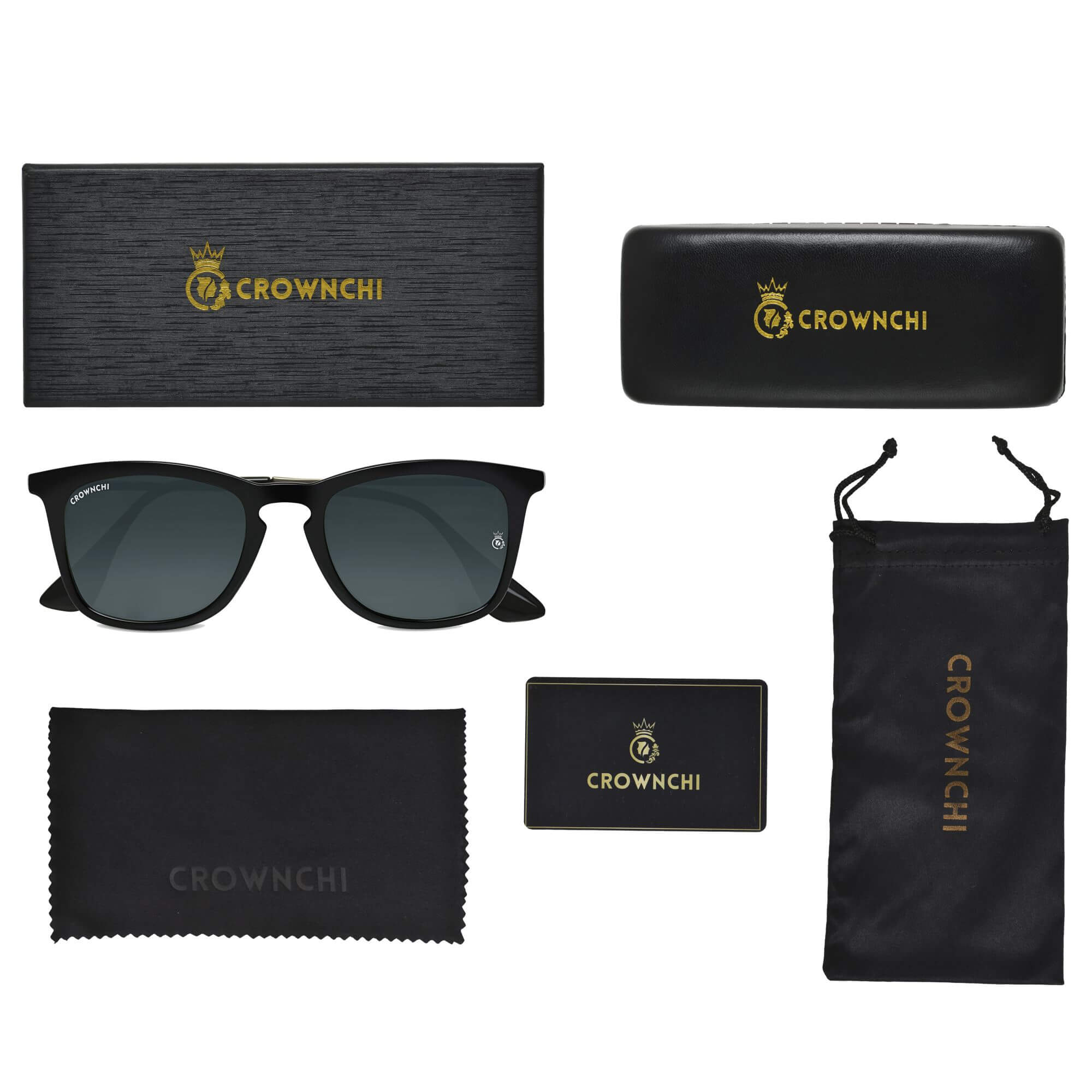 Sparrow Black Square Edition Sunglasses