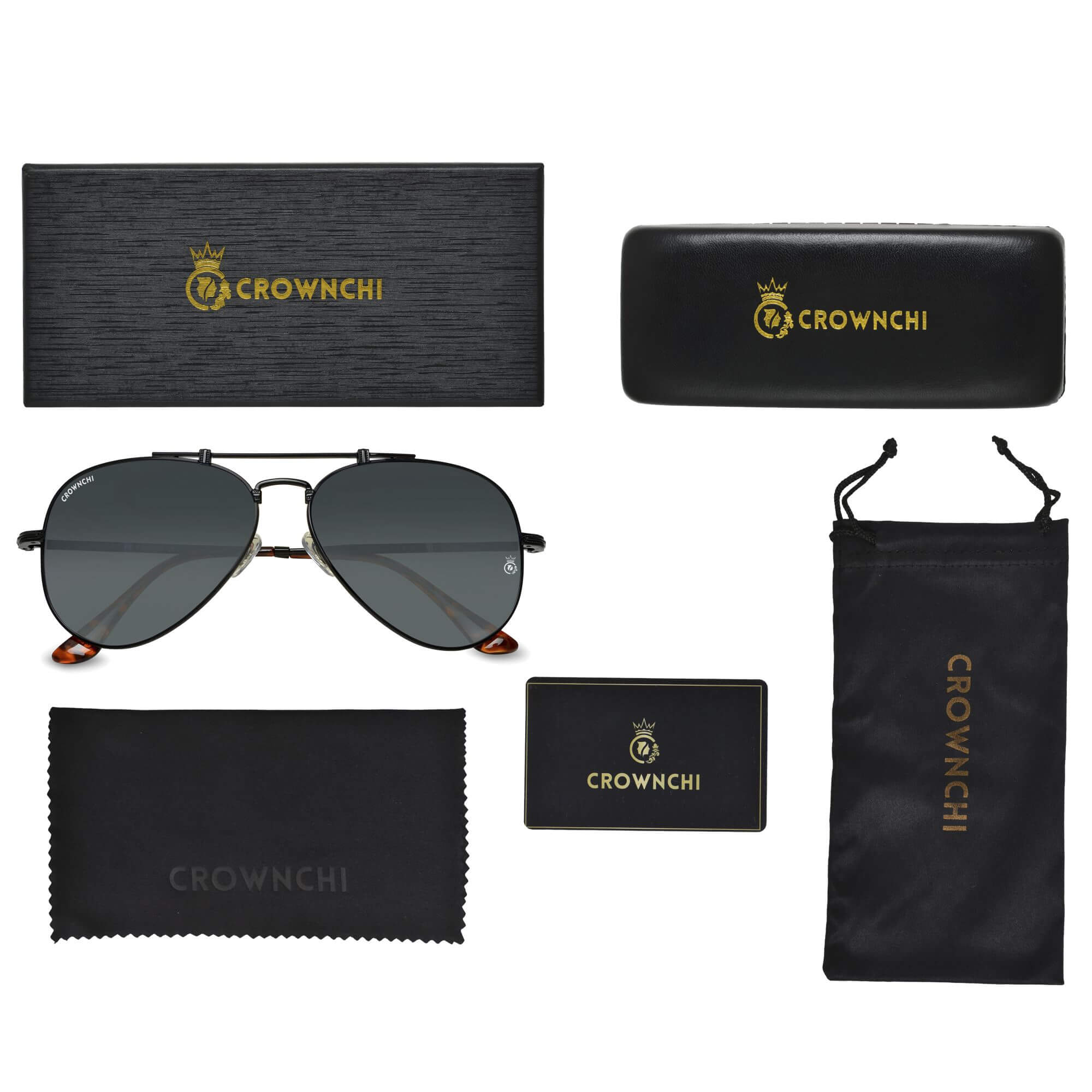 Wingman Black Pilot Edition Sunglasses