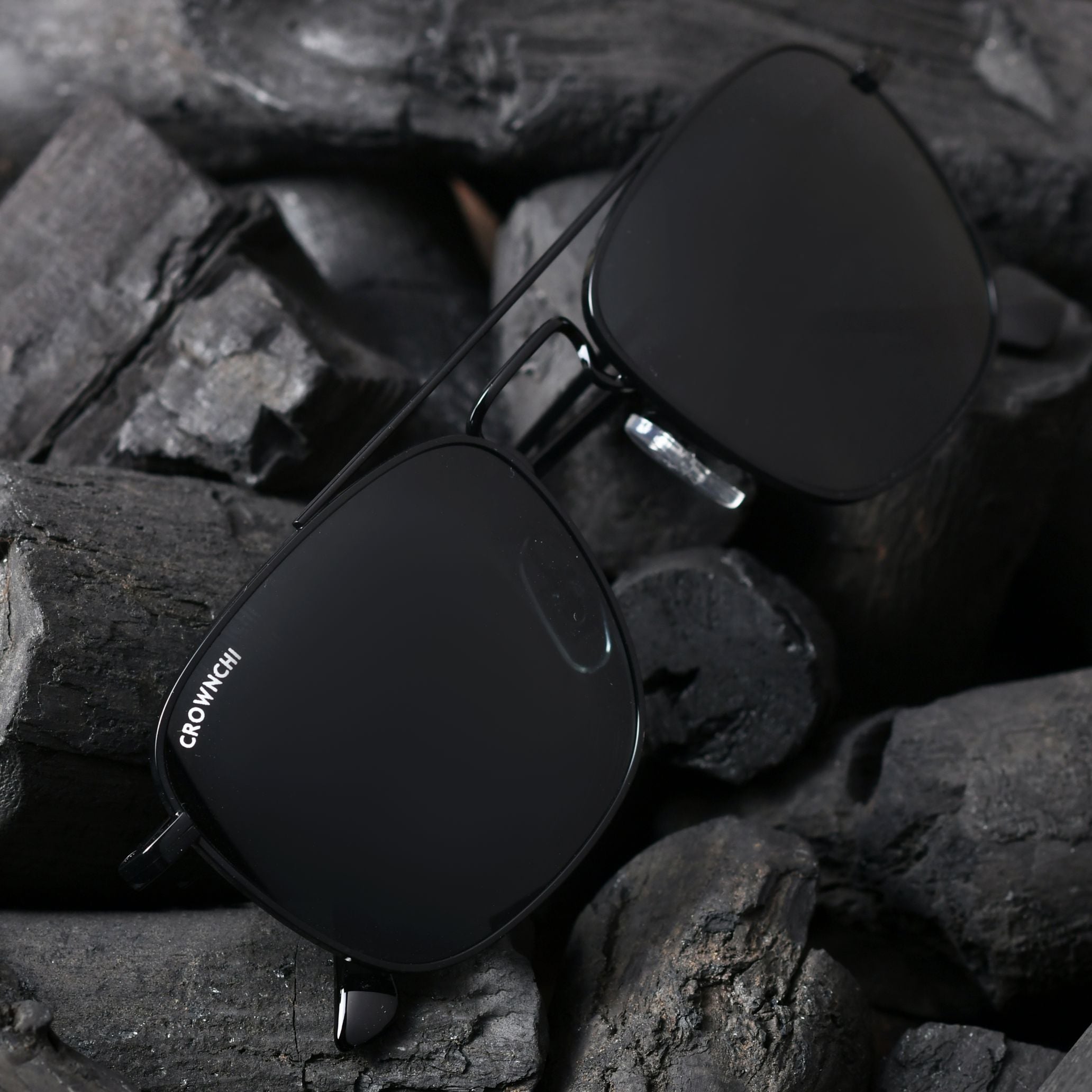 Denver Black Square Edition Sunglasses