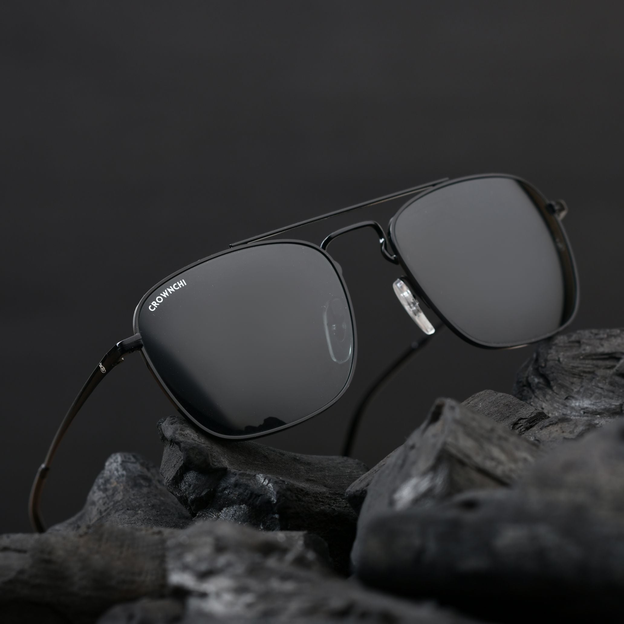 Denver Black Square Edition Sunglasses