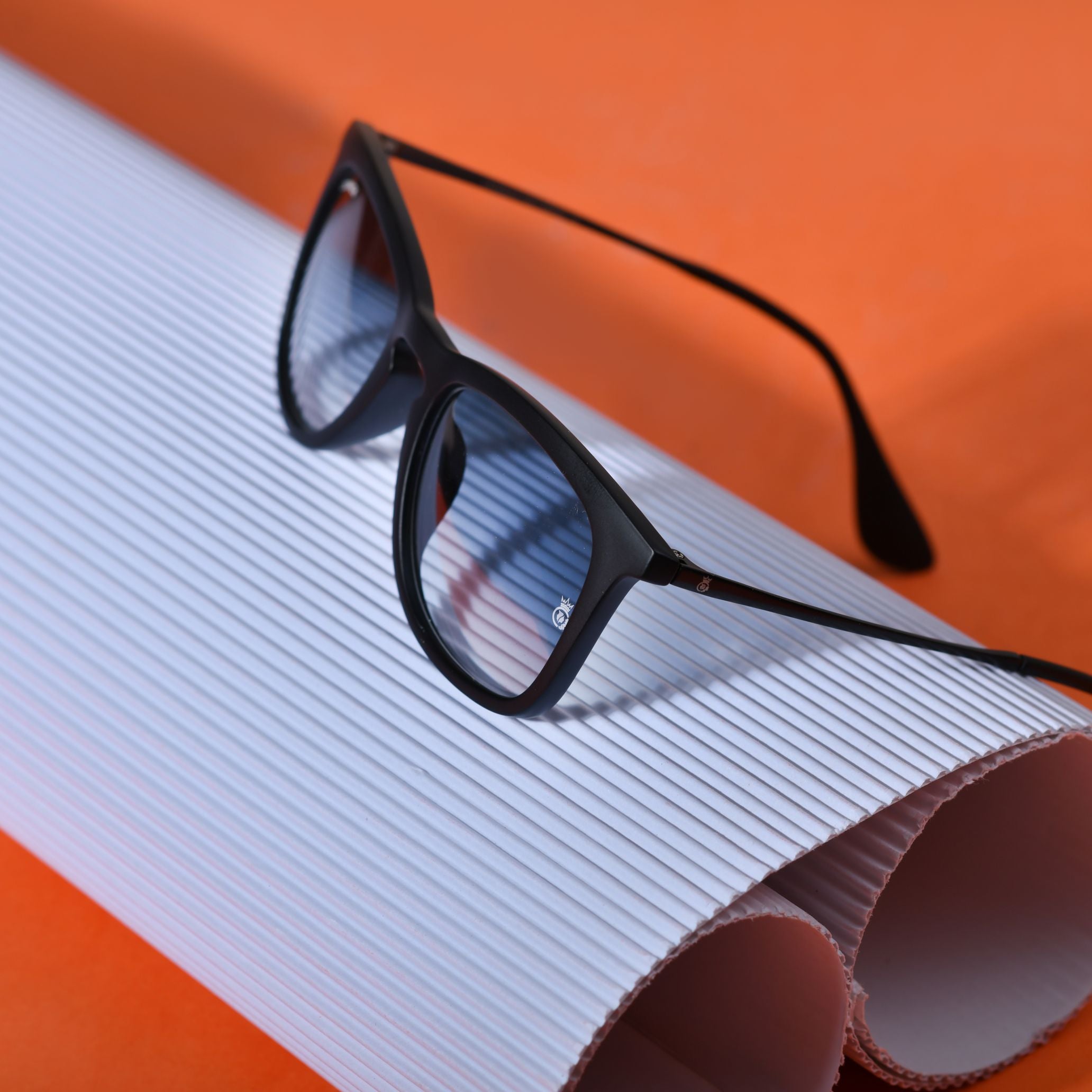 Sparrow Black Gradient Square Edition Sunglasses