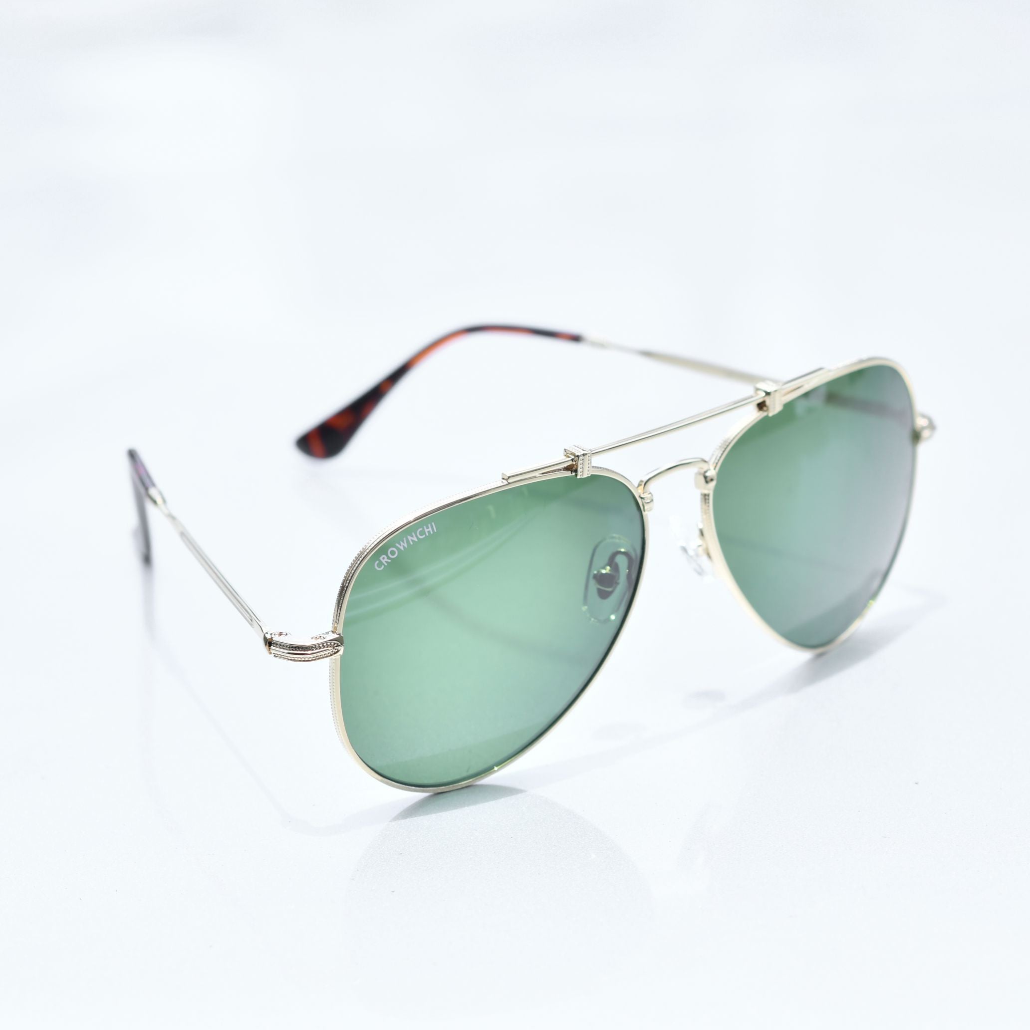 Wingman Gold Green Pilot Edition Sunglasses