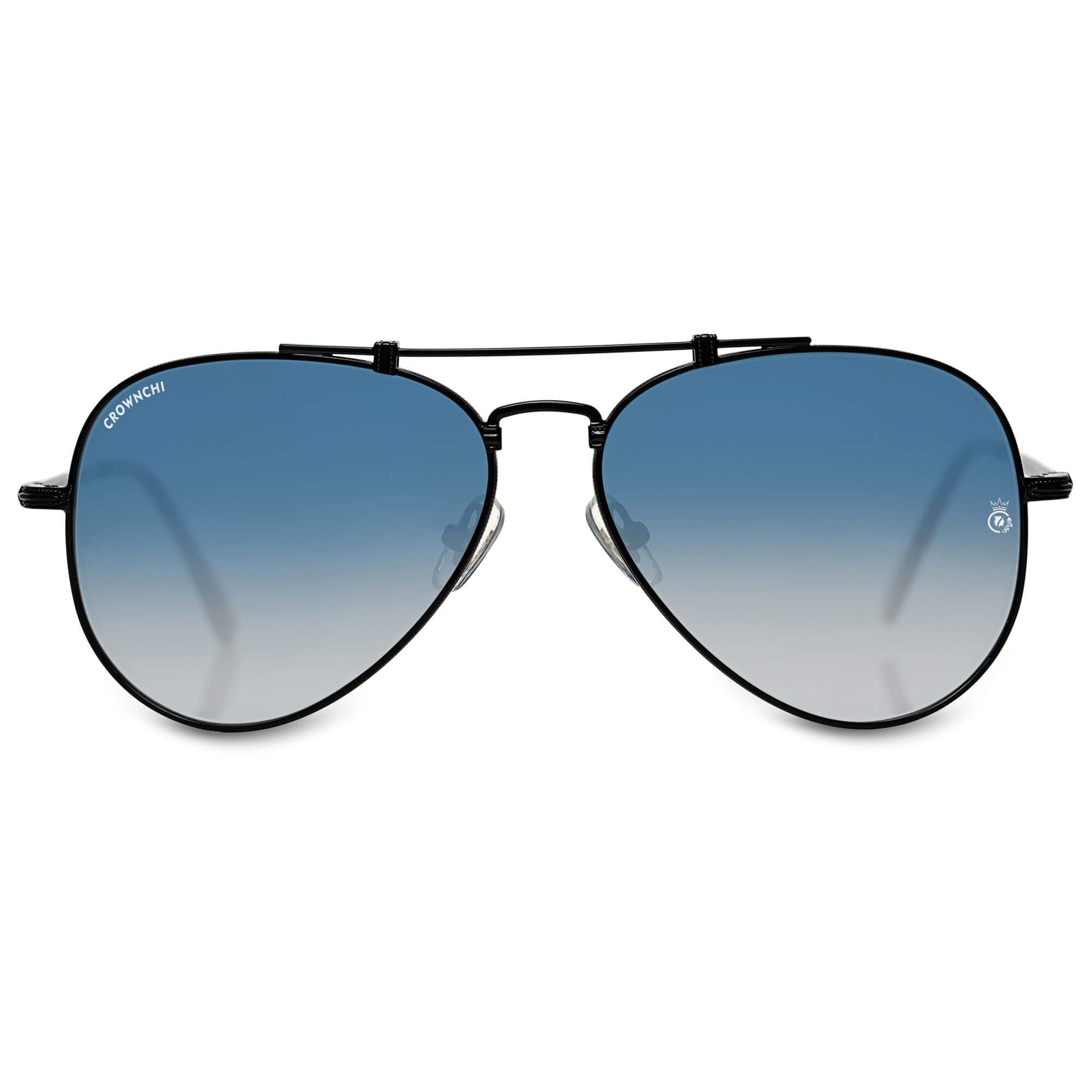 Wingman Black Blue Gradient Pilot Edition Sunglasses