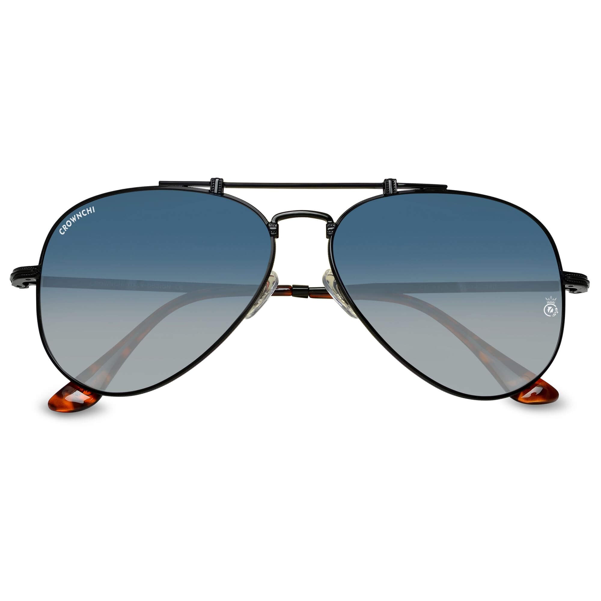 Wingman Black Blue Gradient Pilot Edition Sunglasses