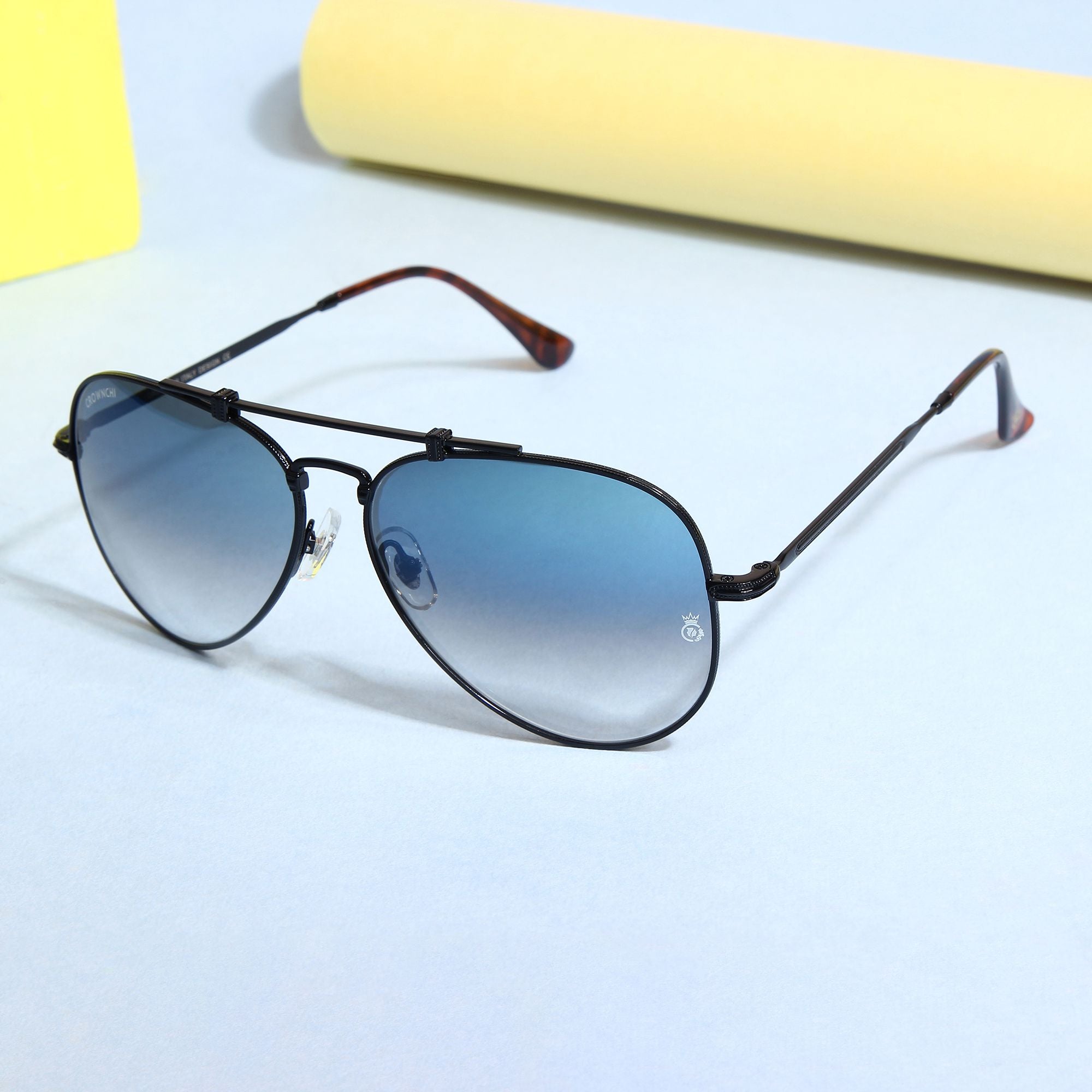 Wingman Black Blue Gradient Pilot Edition Sunglasses