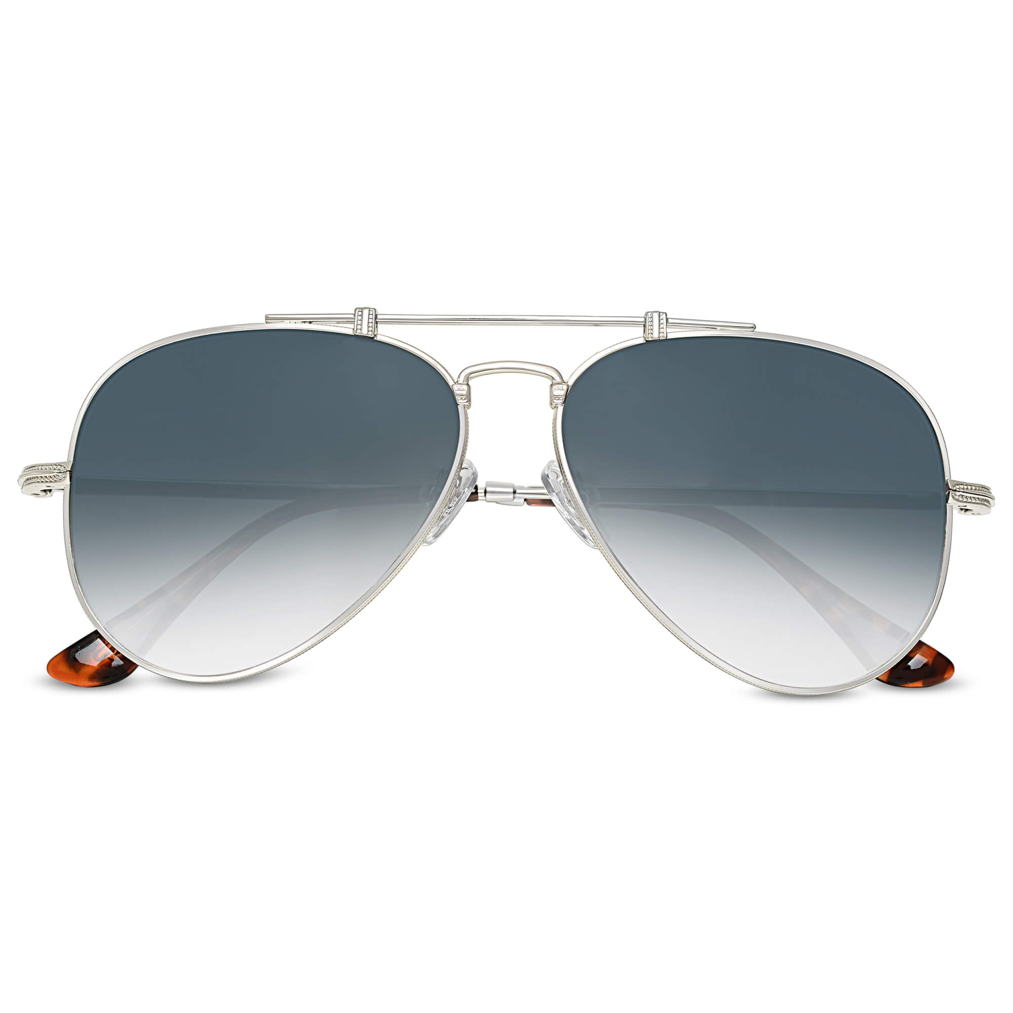 Wingman Silver Black Gradient Pilot Edition Sunglasses