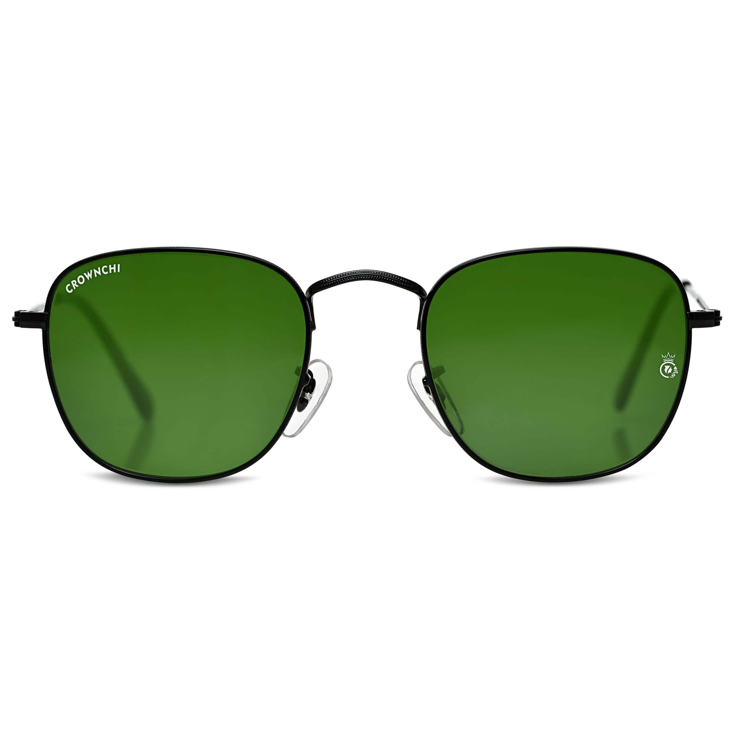 Lucas Black Green Round Edition Sunglasses