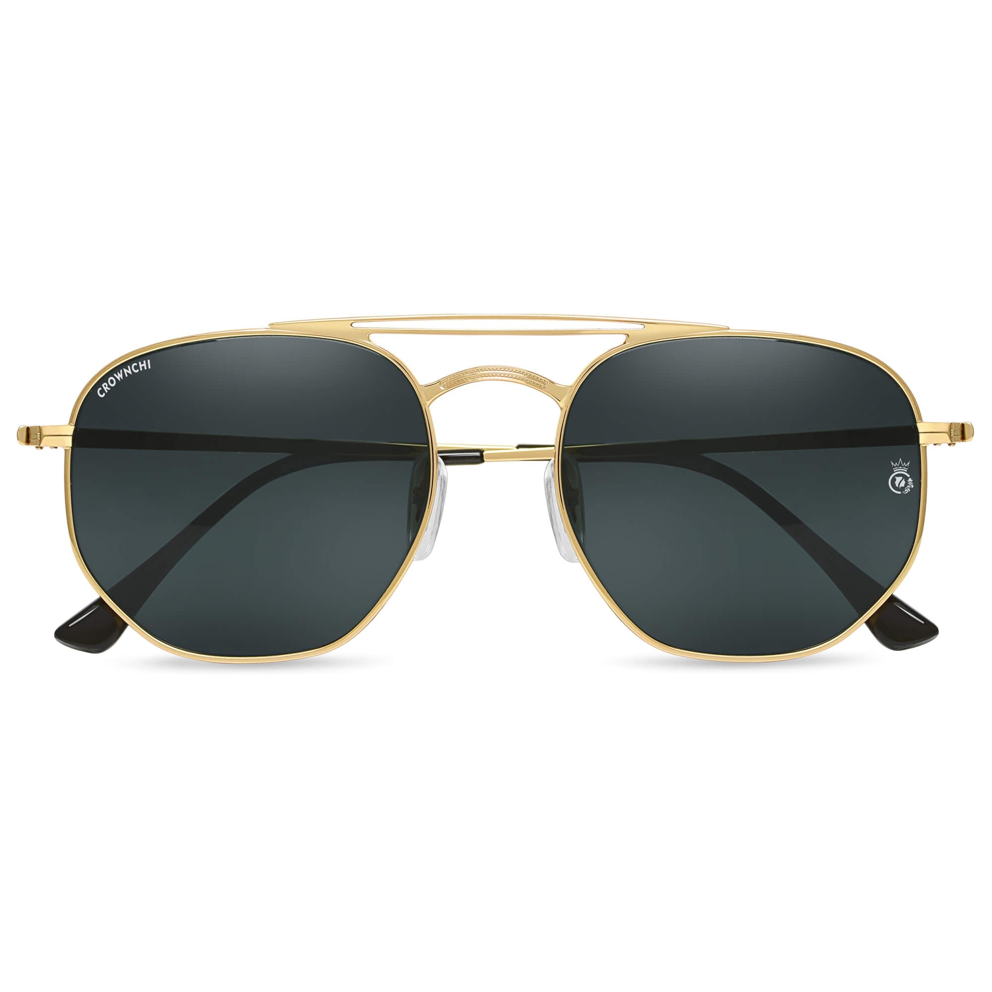 Moscow Gold Black Round Edition Sunglasses