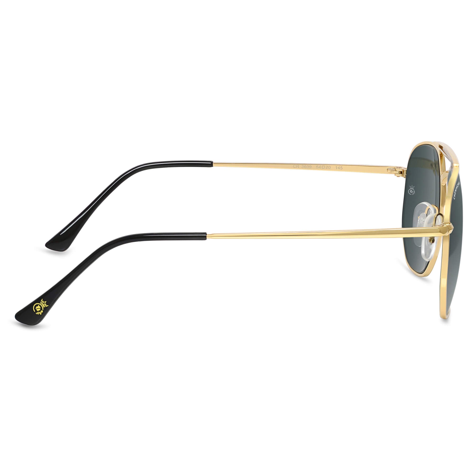 Moscow Gold Black Round Edition Sunglasses