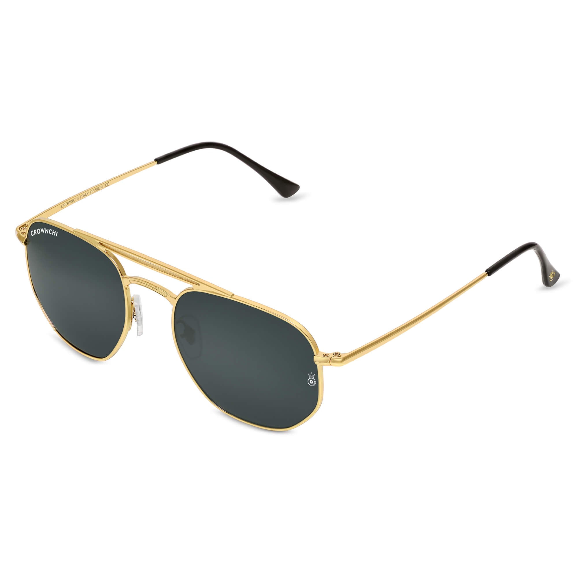 Moscow Gold Black Round Edition Sunglasses