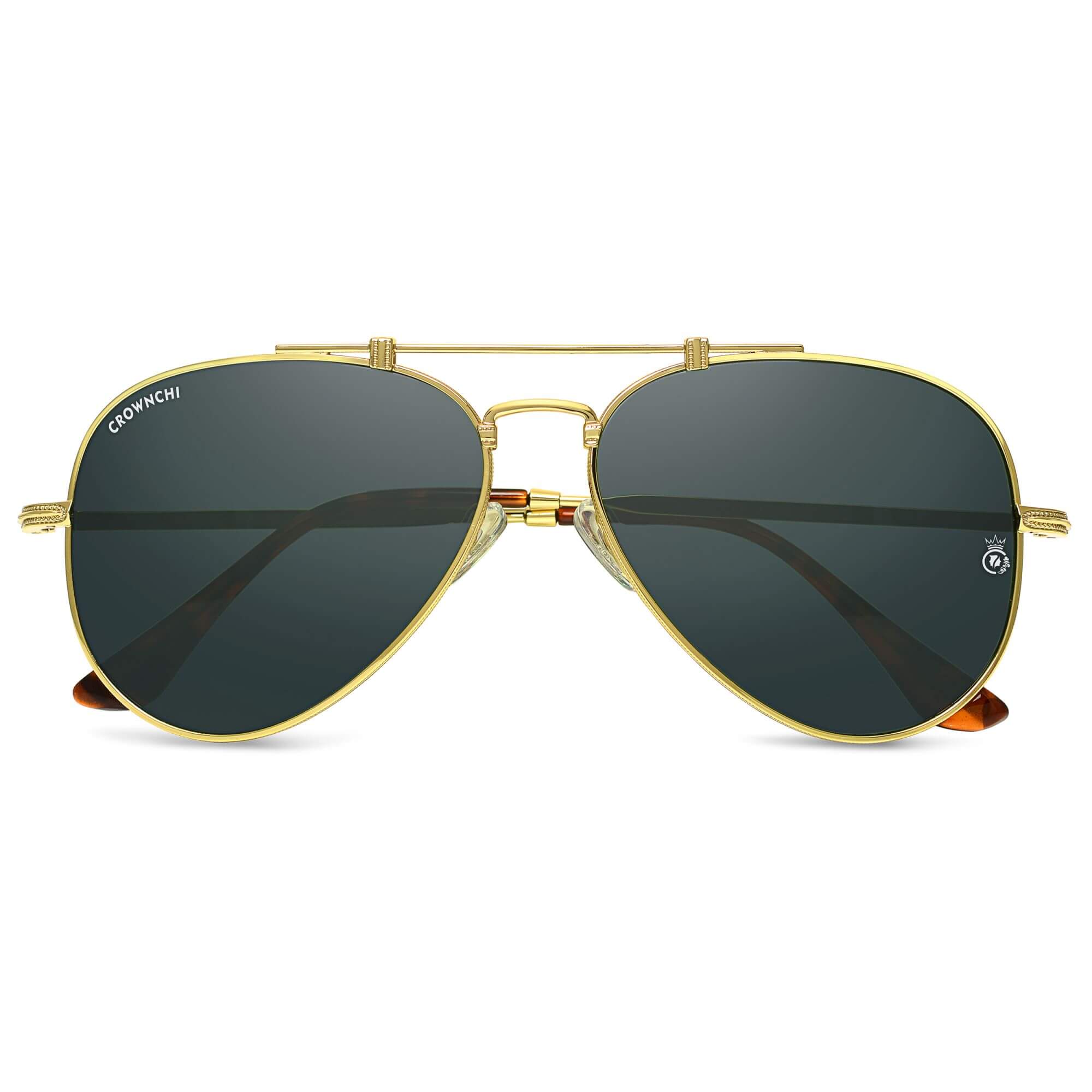 Wingman Gold Black Pilot Edition Sunglasses