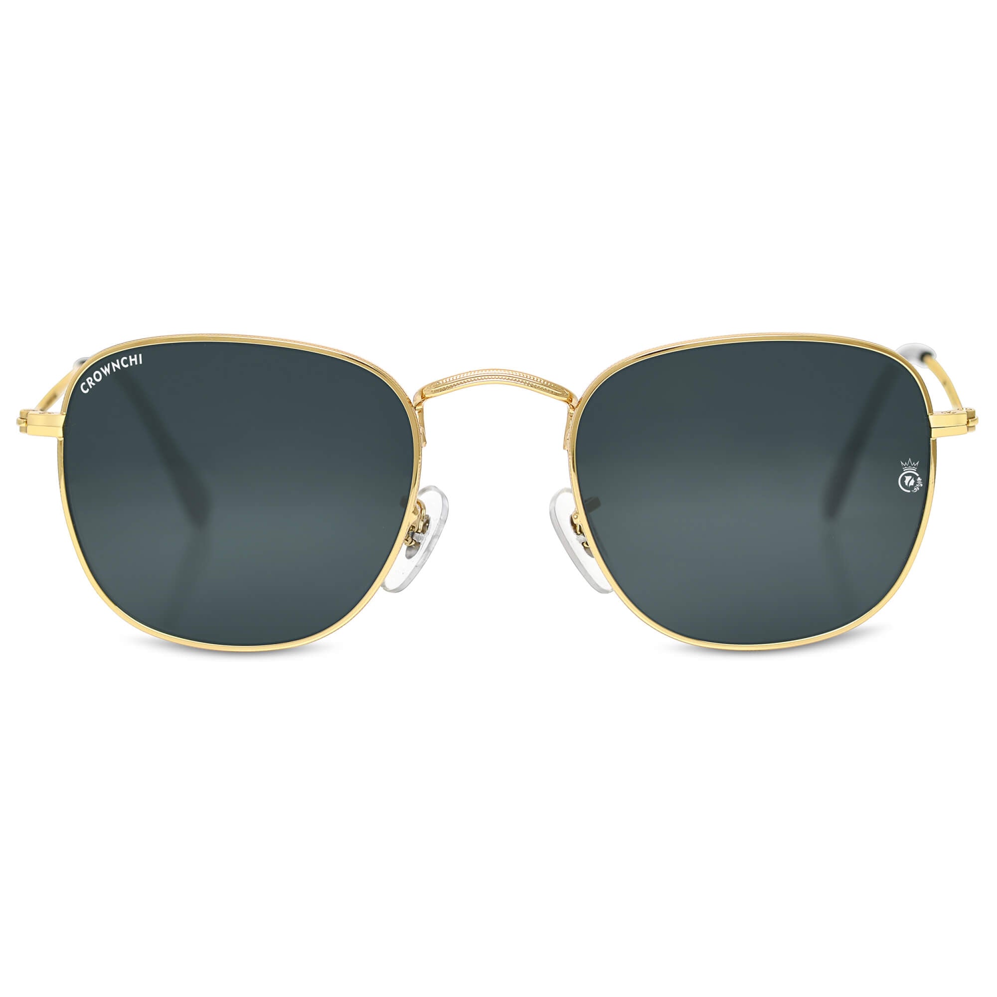 Lucas Gold Black Round Edition Sunglasses