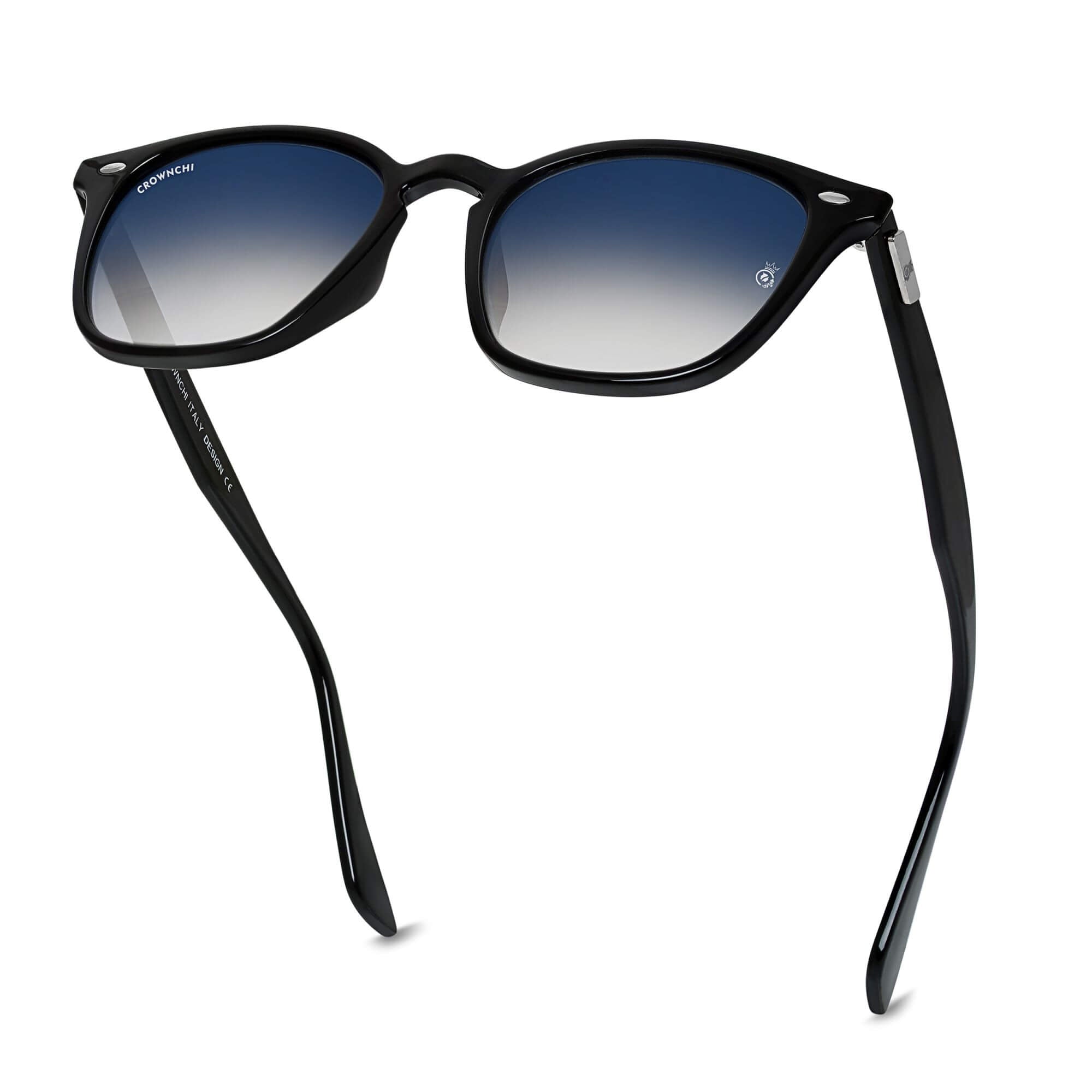 Asgard Black Blue Gradient Square Edition Sunglasses