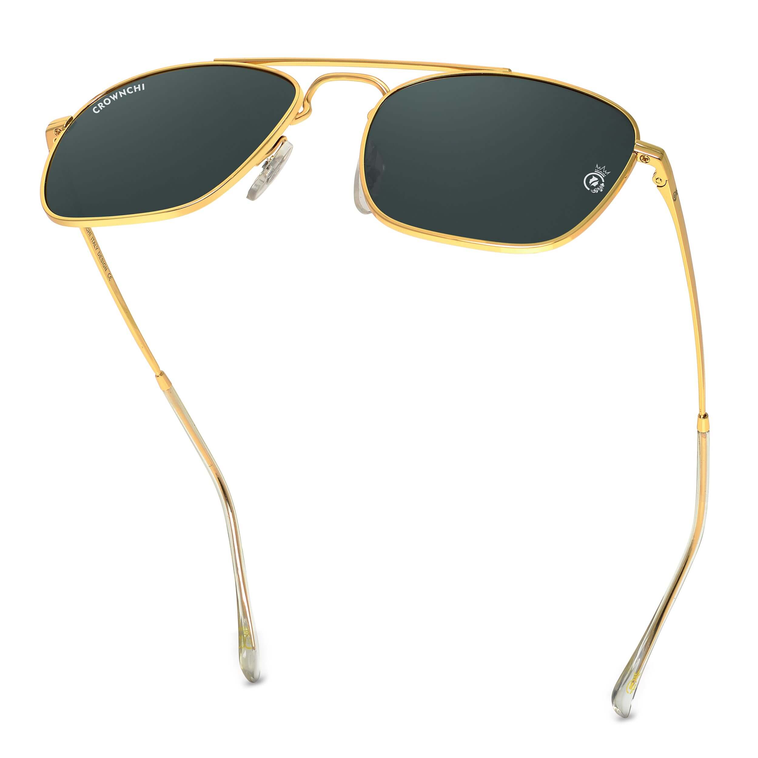 Denver Gold Black Square Edition Sunglasses