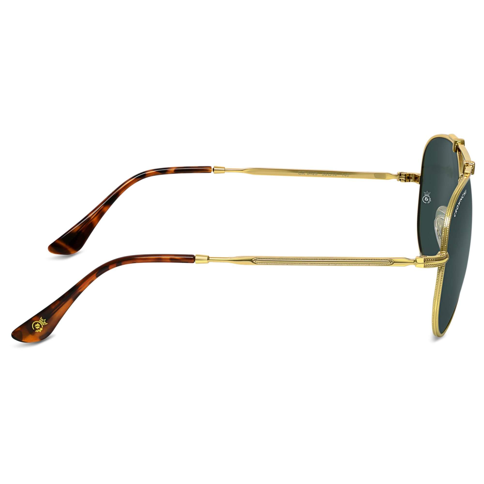 Wingman Gold Black Pilot Edition Sunglasses