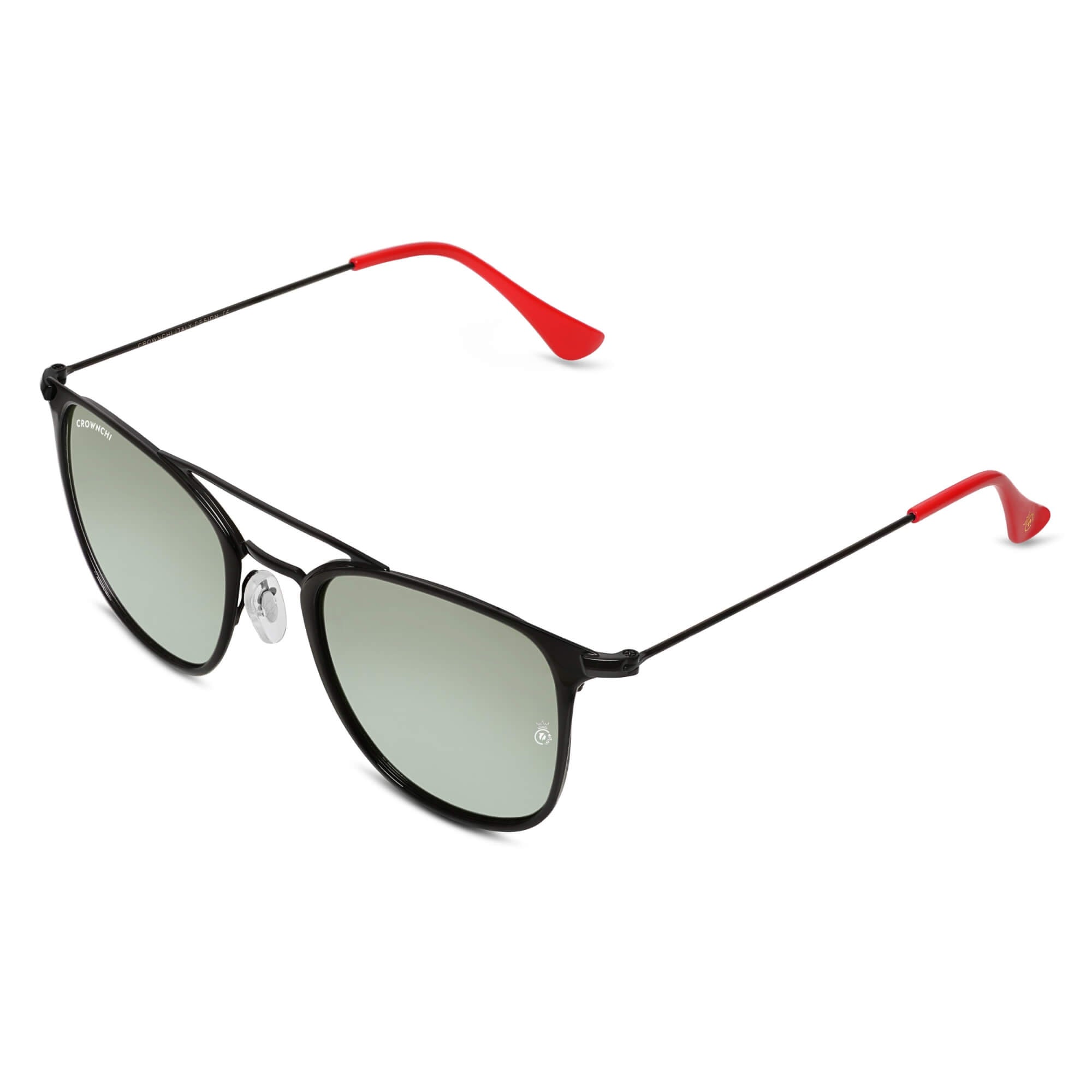 Kepler Black Silver Mirror Square Edition Sunglasses