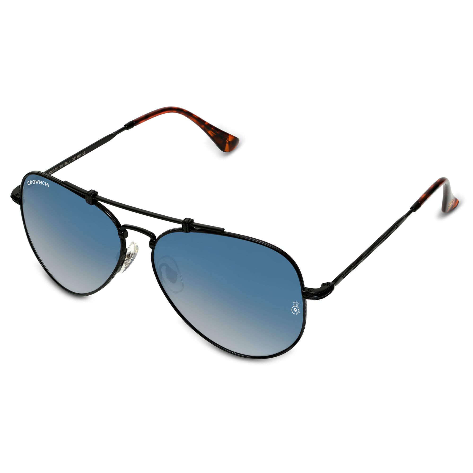 Wingman Black Blue Gradient Pilot Edition Sunglasses