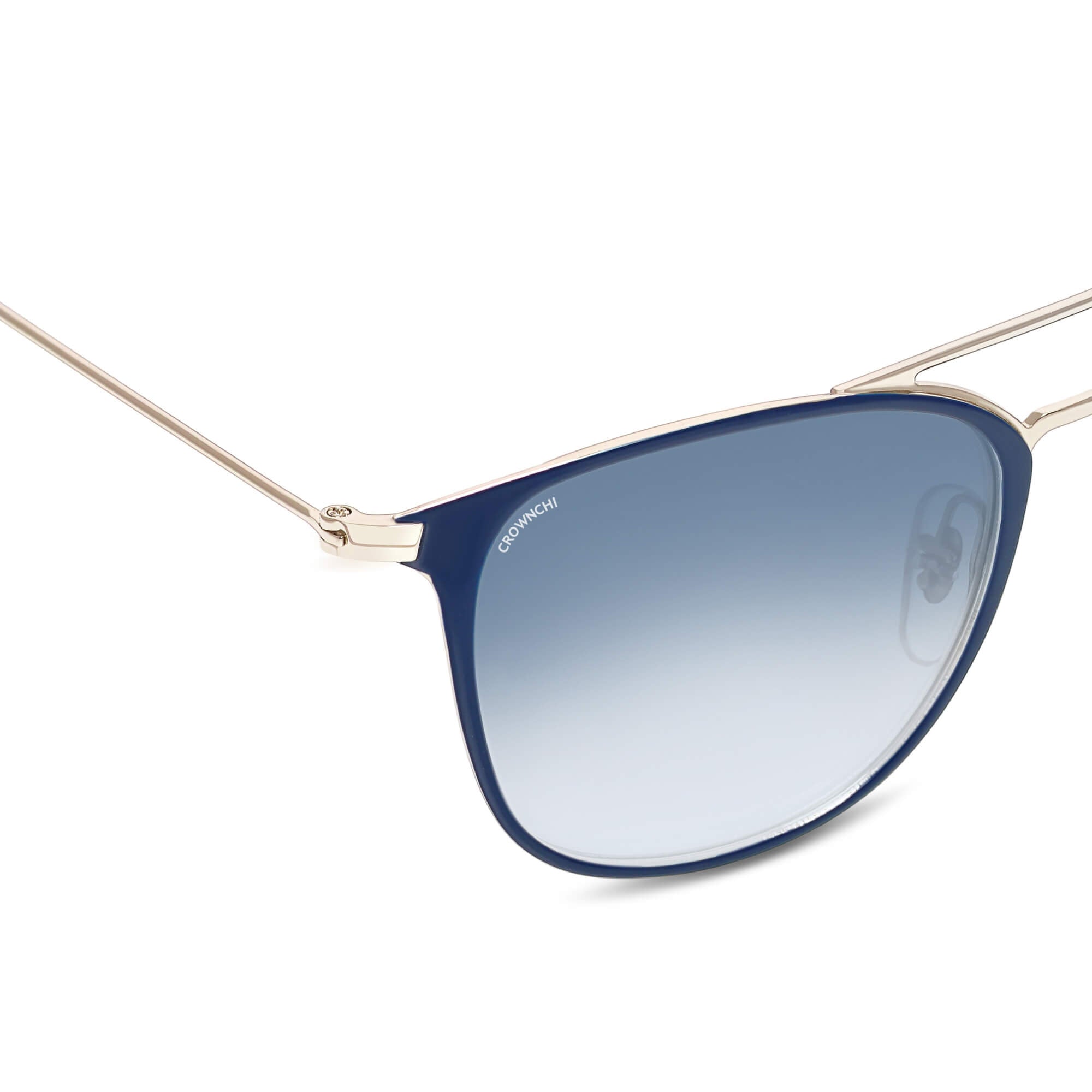 Kepler Silver Blue Gradient Square Edition Sunglasses