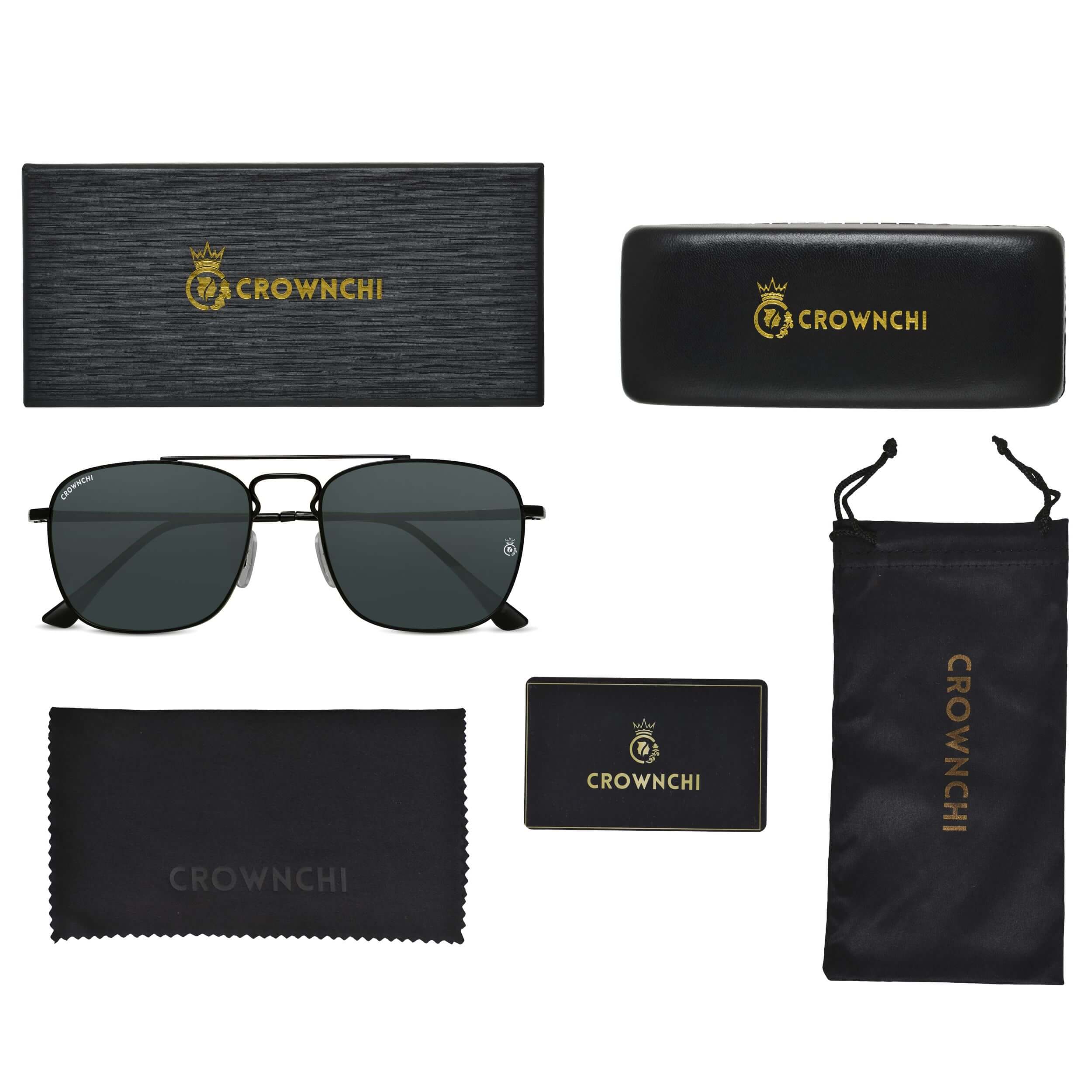 Denver Black Square Edition Sunglasses